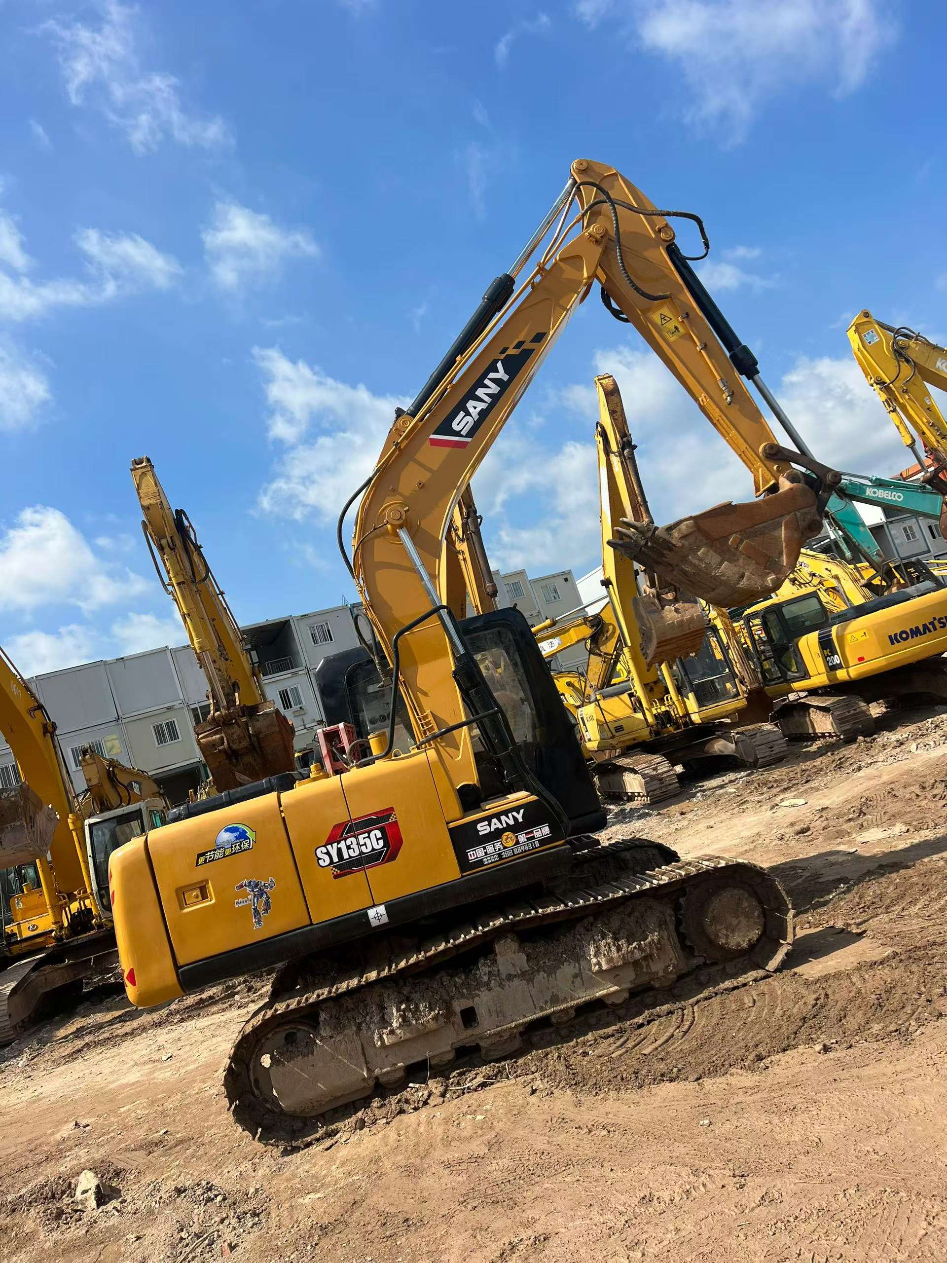 Buy Sany SY125C-10 Used Excavator / 3