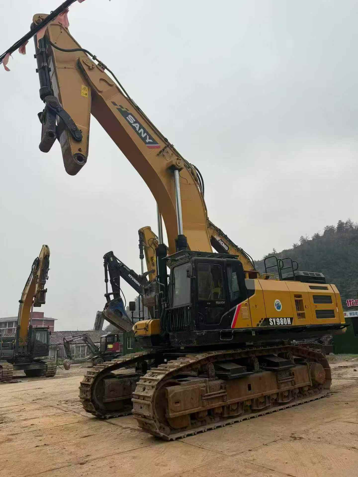 Buy Sany SY980H Used Excavator / 8