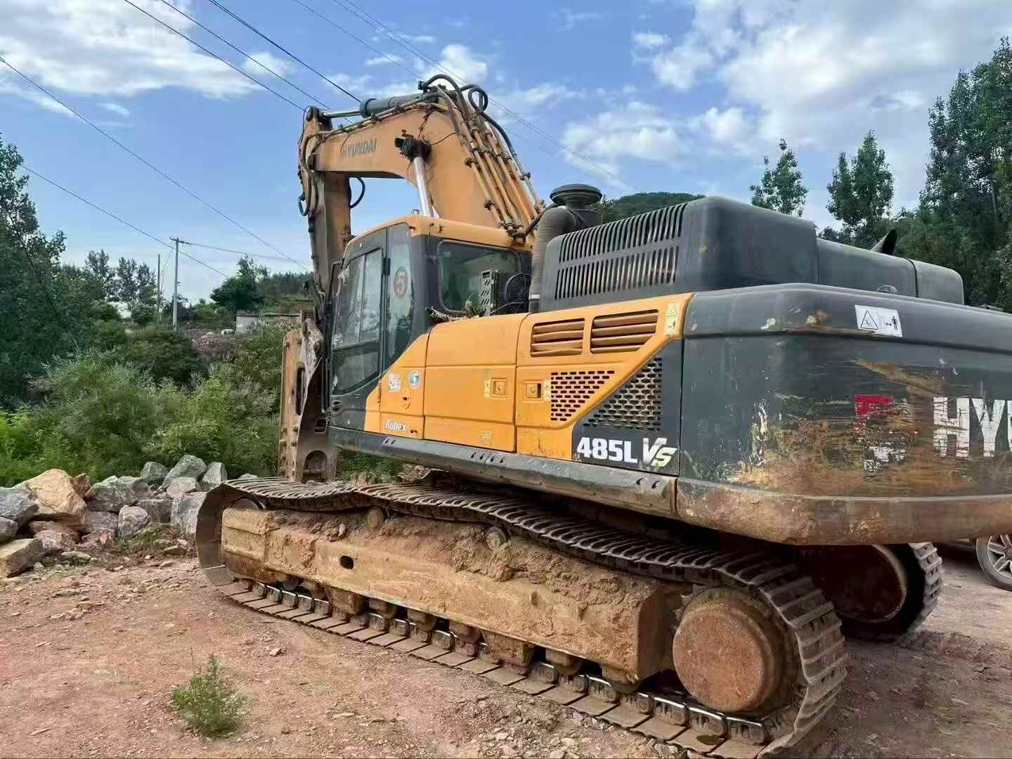 Buy Hyundai R485LVS Used Excavator / 2