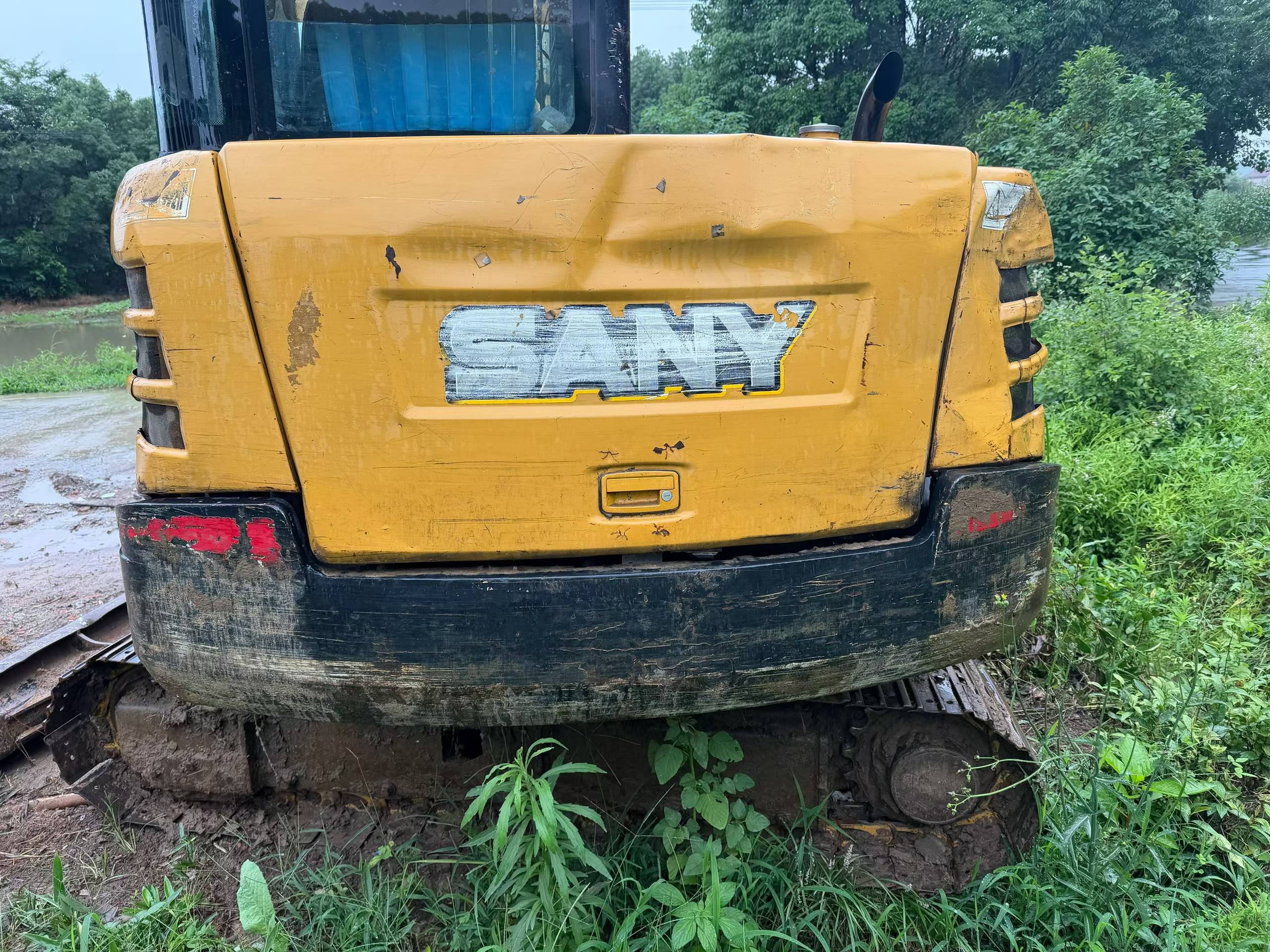 Buy Sany SY55 Used Excavator / 2