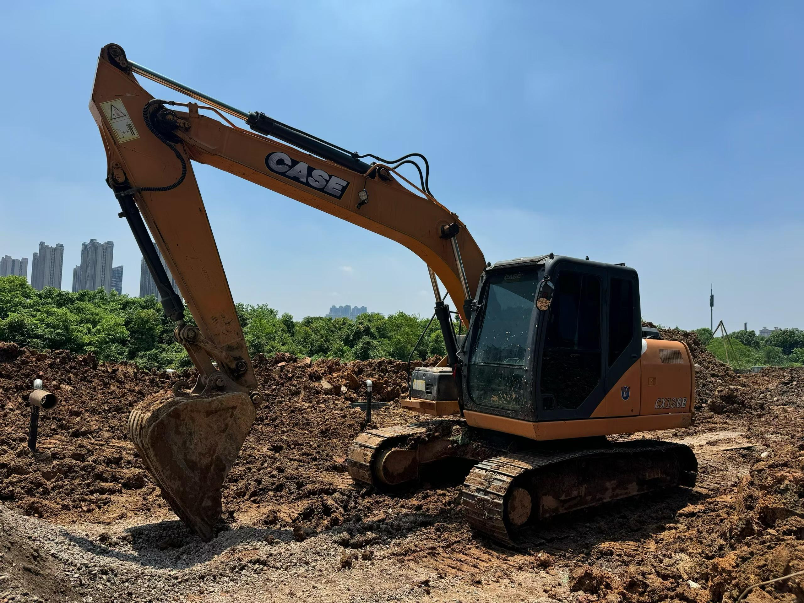 Buy Case CX130 Used Excavator / 6