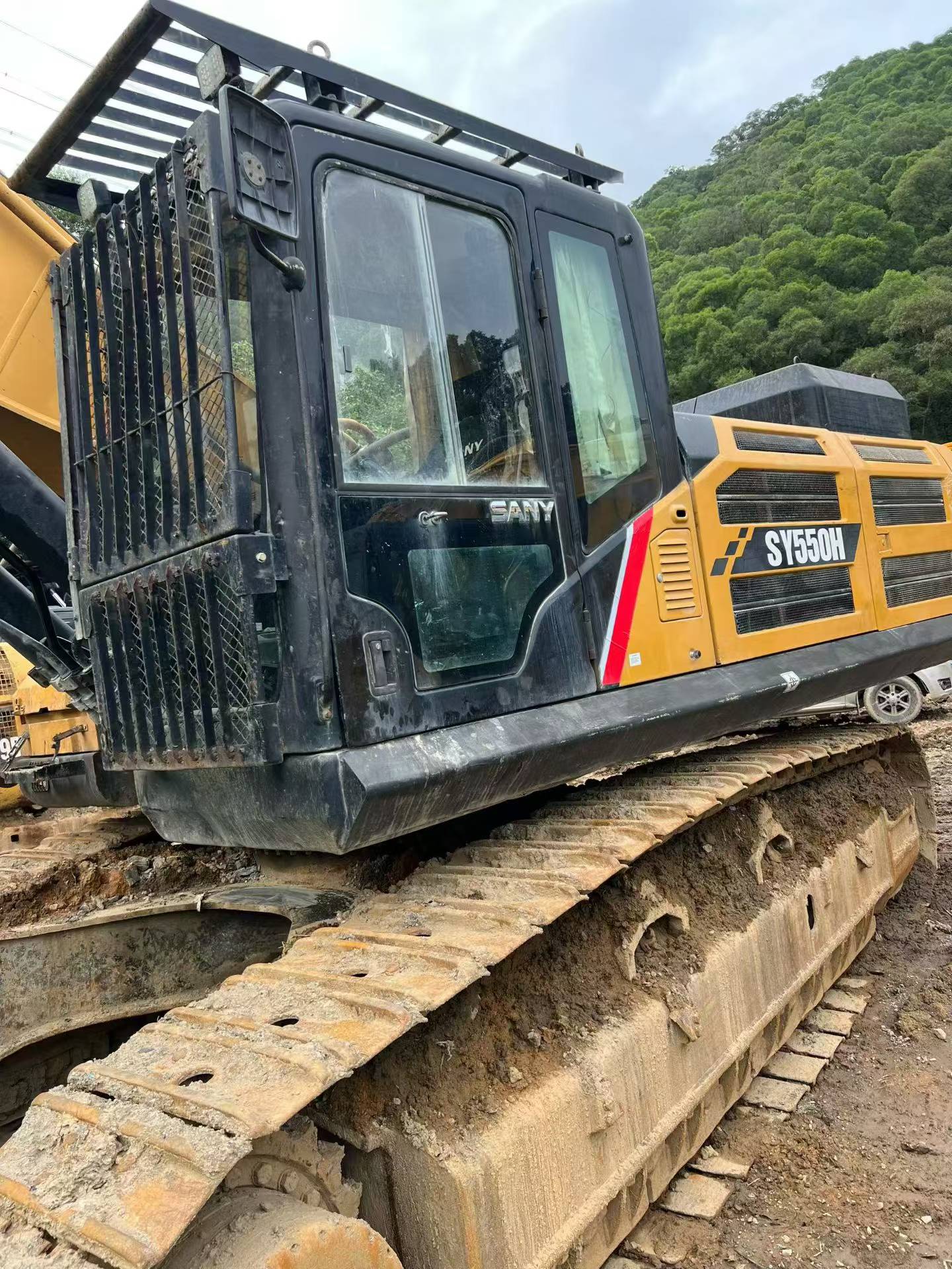 Buy Sany SY550H Used Excavator / 2