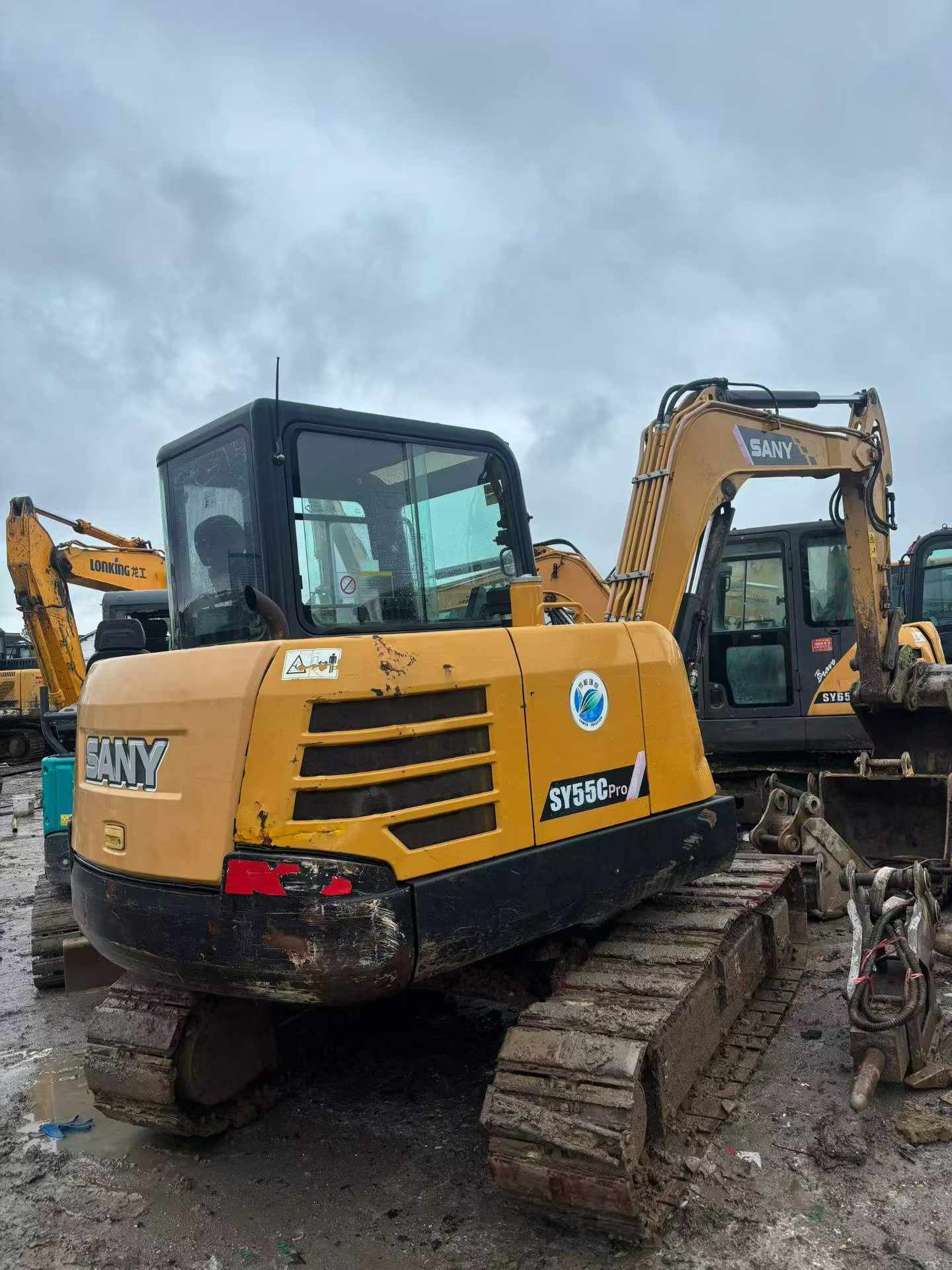 Buy Sany SY55 Used Excavator / 2