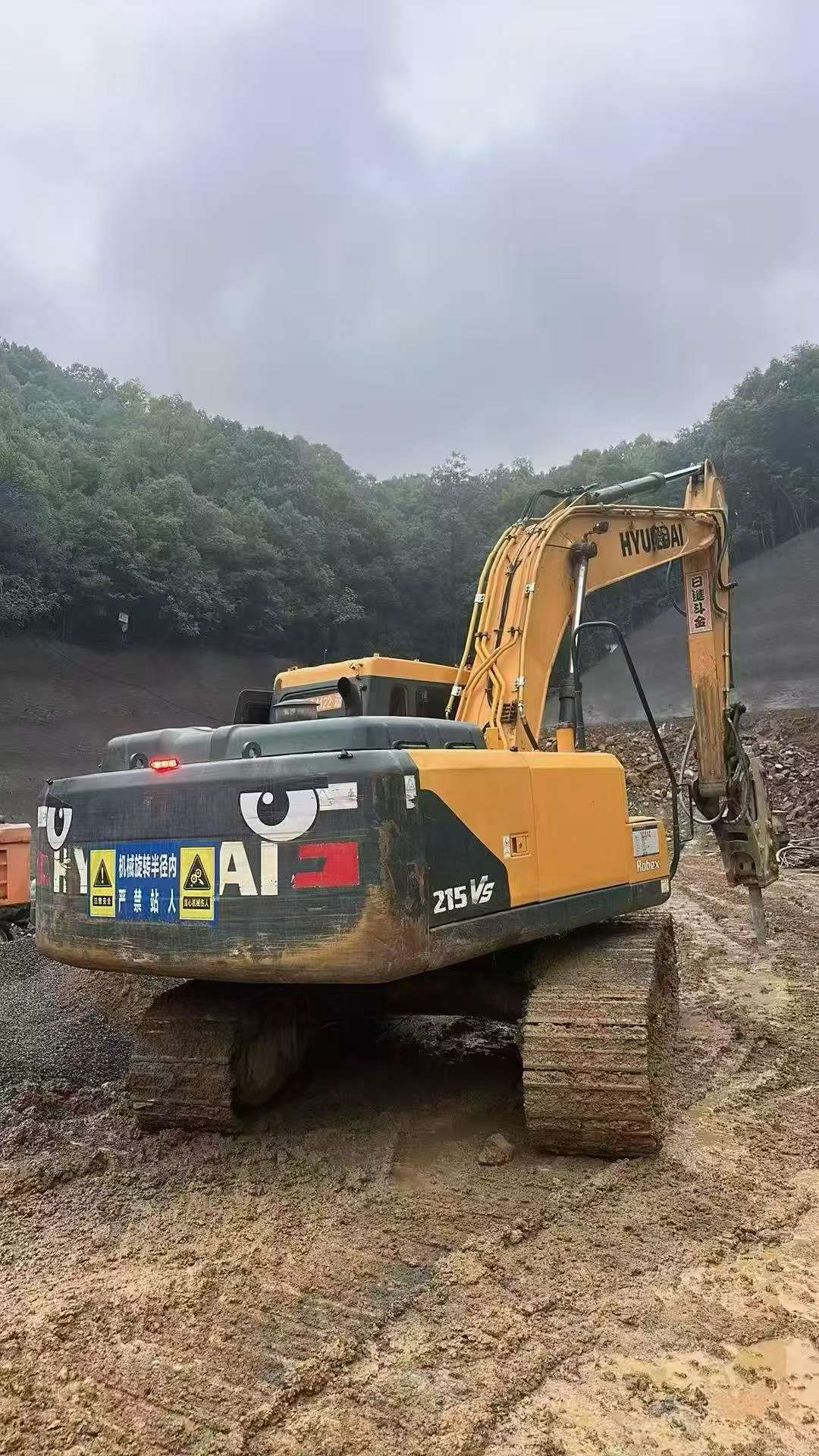 Buy Hyundai R215VS Used Excavator / 9