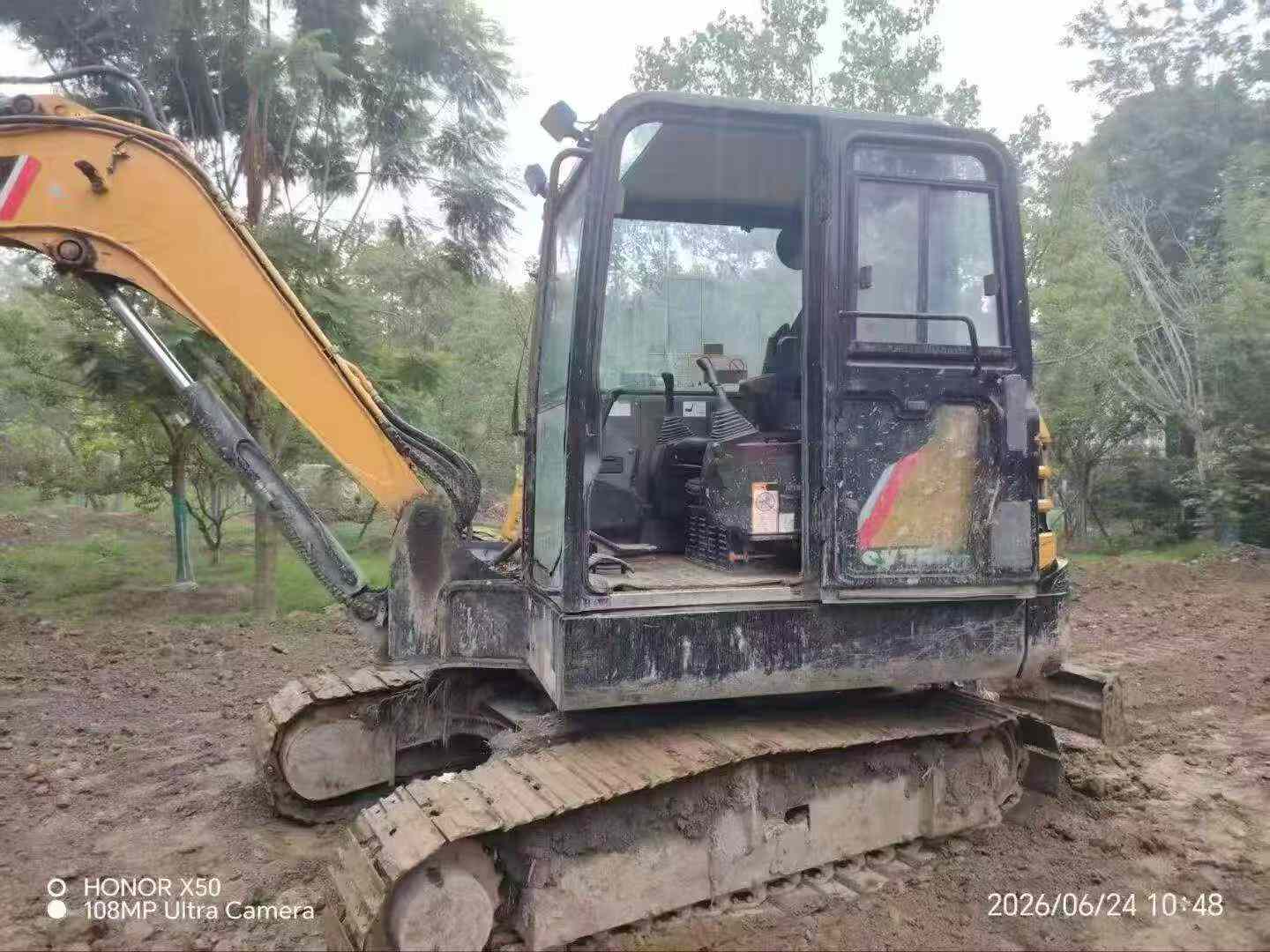 Buy Sany SY55 Used Excavator / 2