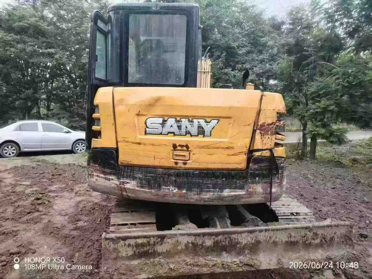 Buy Sany SY55 Used Excavator / 5
