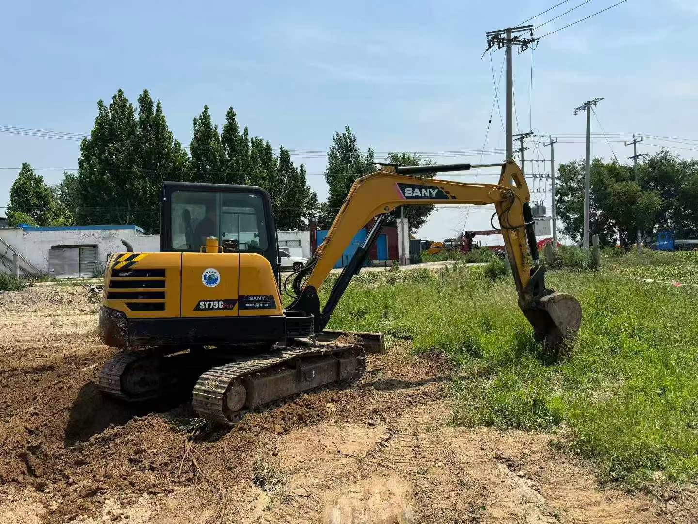 Buy Sany SY55 Used Excavator / 2
