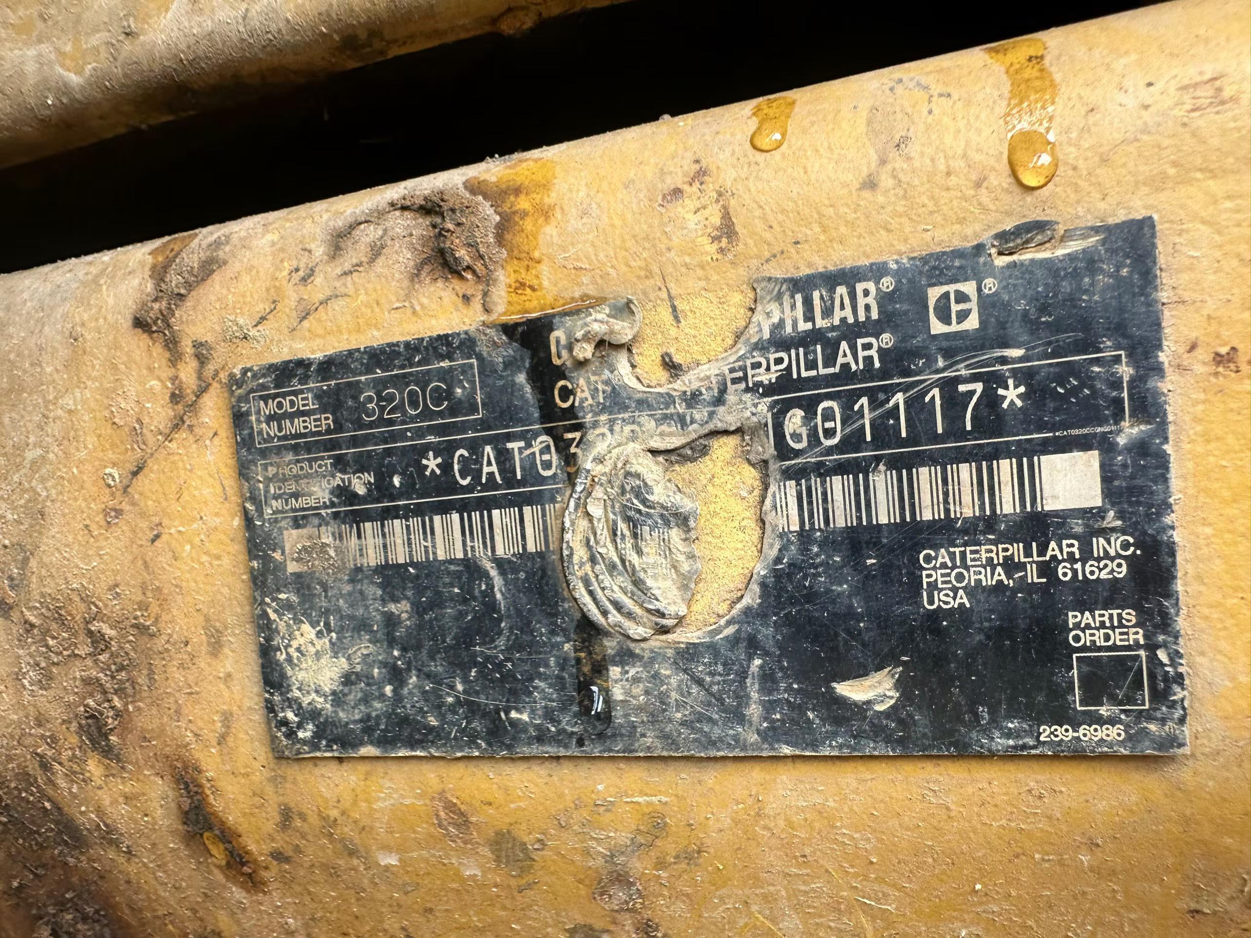 Buy Caterpillar 320C Used Excavator / 5