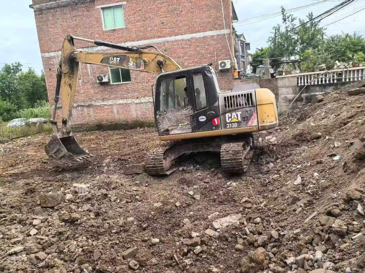Buy Caterpillar 313D Used Excavator / 2
