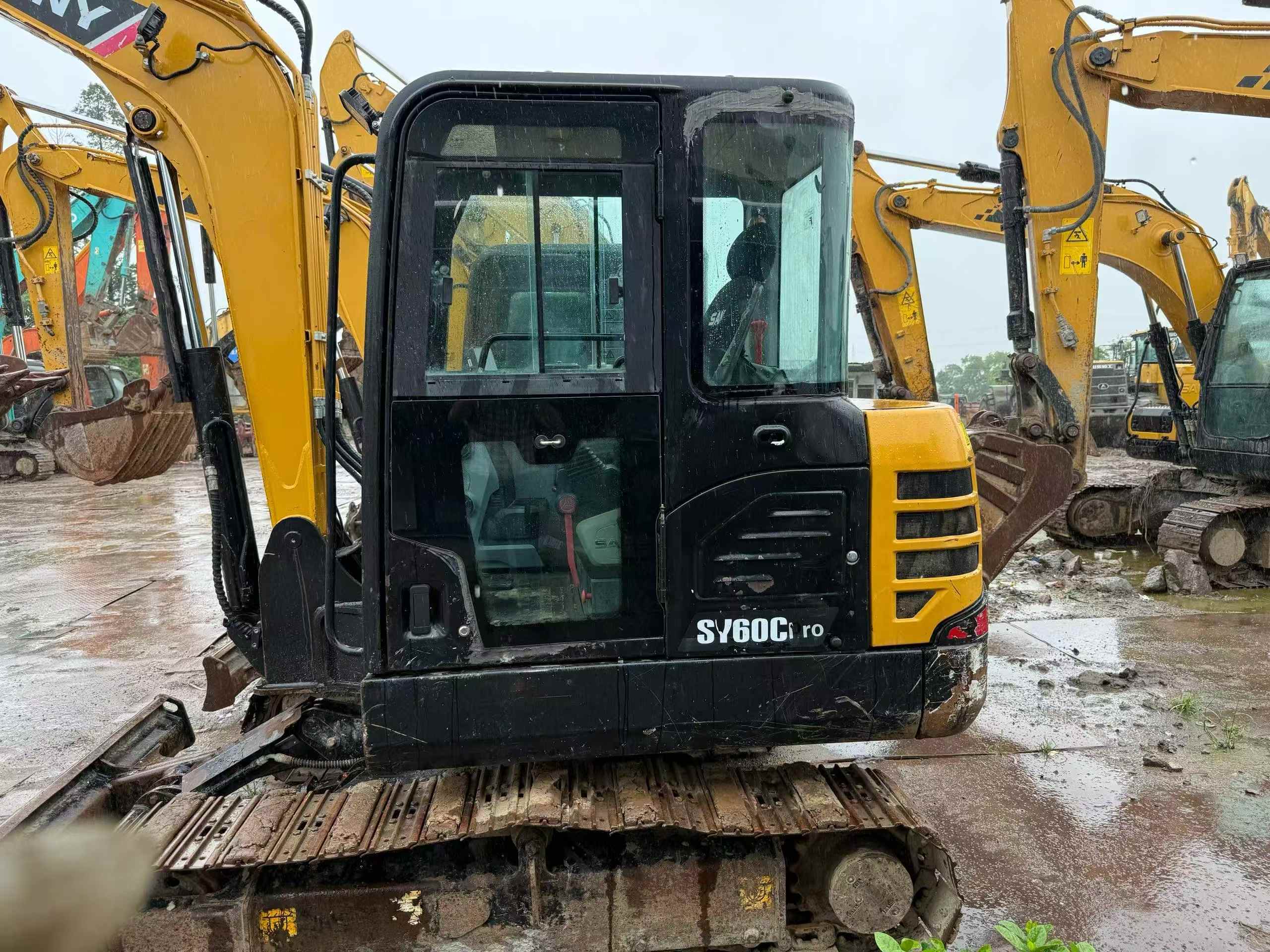Buy Sany SY55 Used Excavator / 7