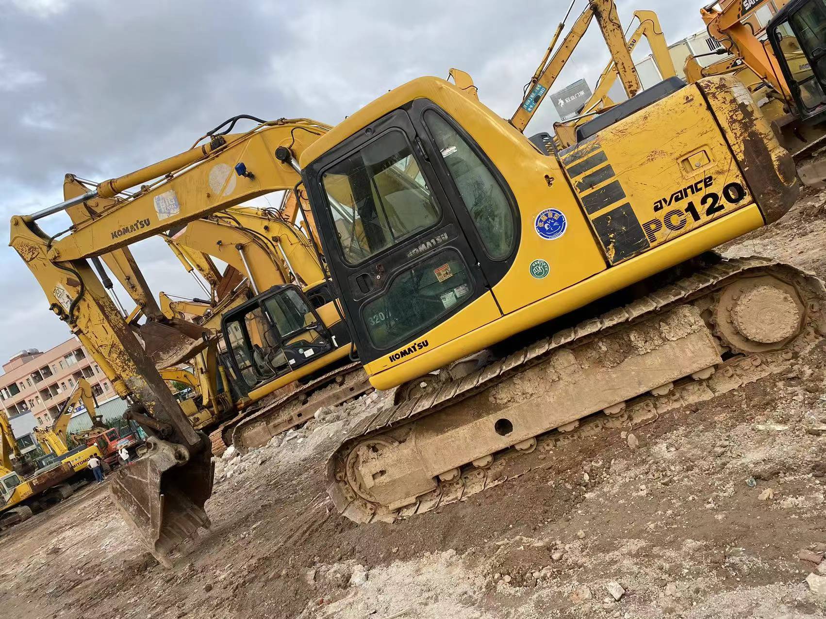 Buy Komatsu PC120-6E Used Excavator / 3