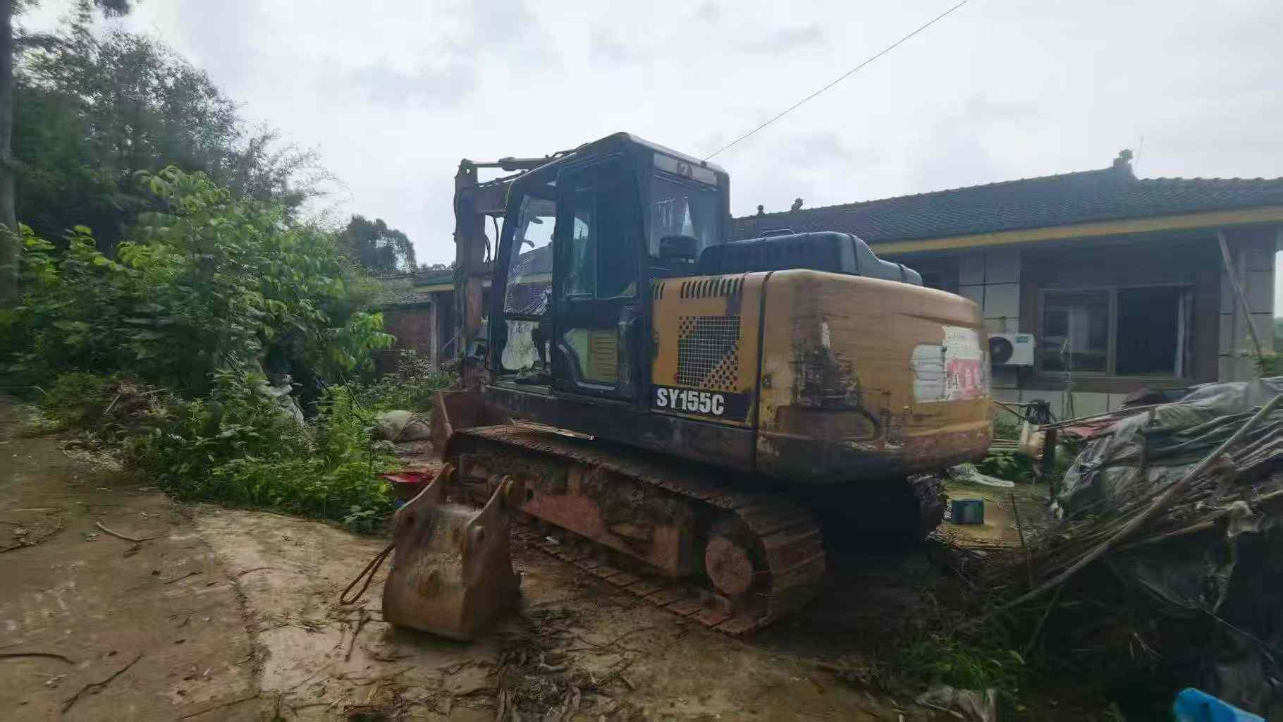 Buy Sany SY135 Used Excavator / 7