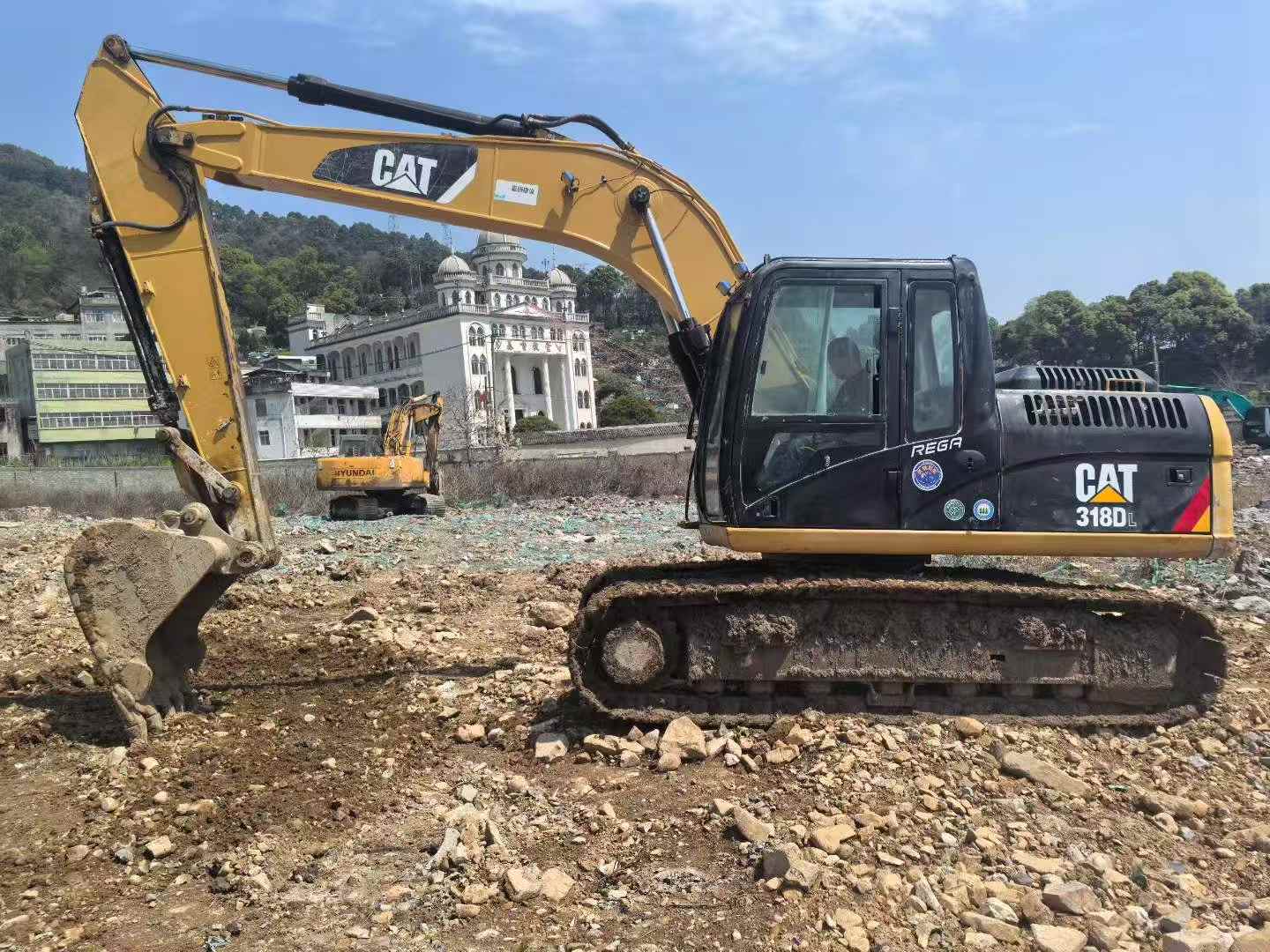 Buy Caterpillar M318 Used Excavator / 7