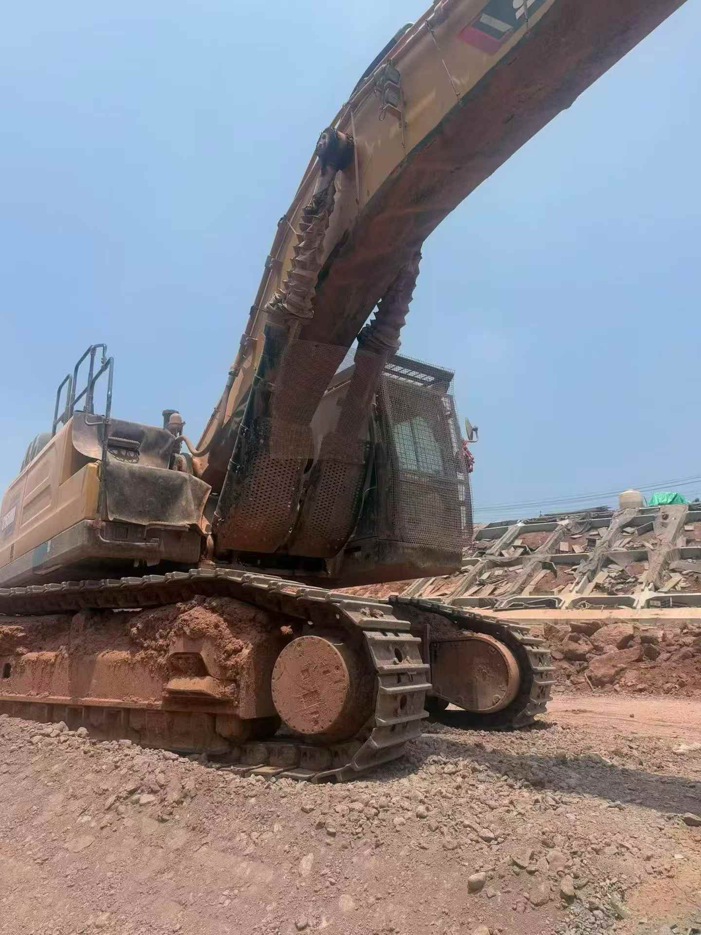 Buy Sany SY650H Used Excavator / 4