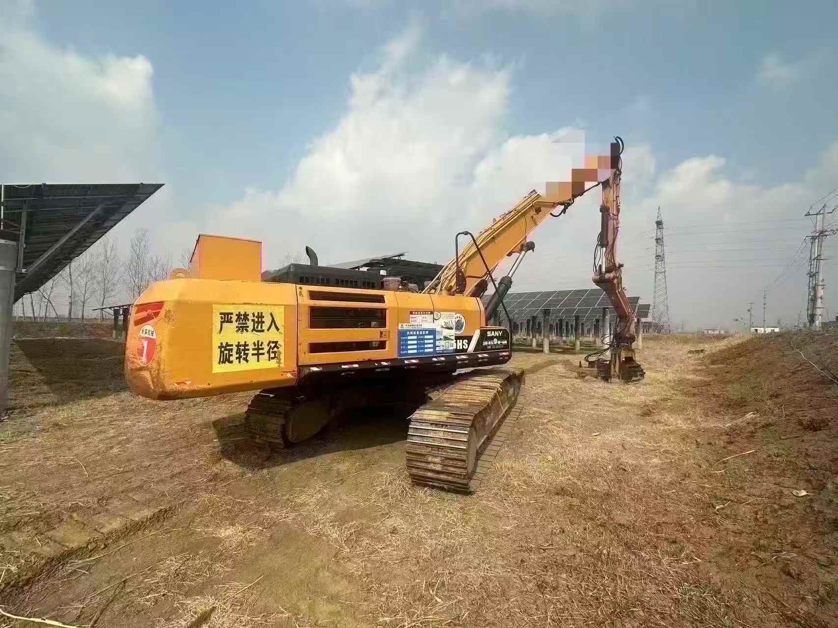 Buy Sany SY365C Used Excavator / 3