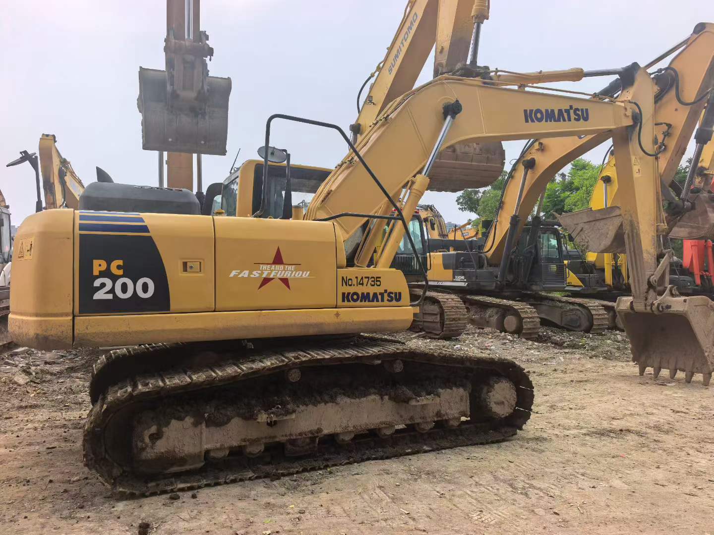 Buy Komatsu PC200 Used Excavator / 5