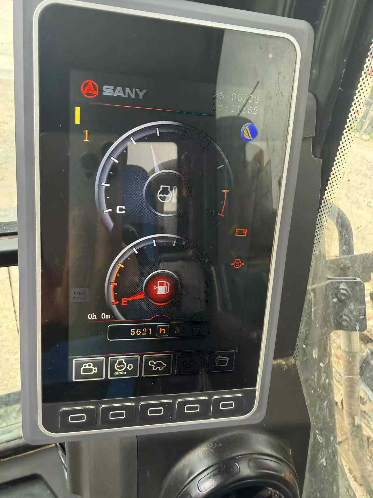 Buy Sany SY375H Used Excavator / 4