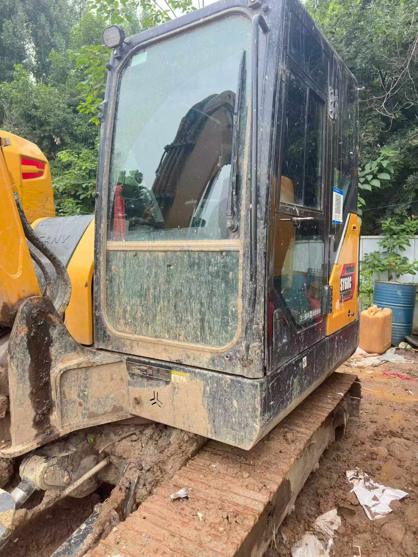Buy Sany SY60 Used Excavator / 7