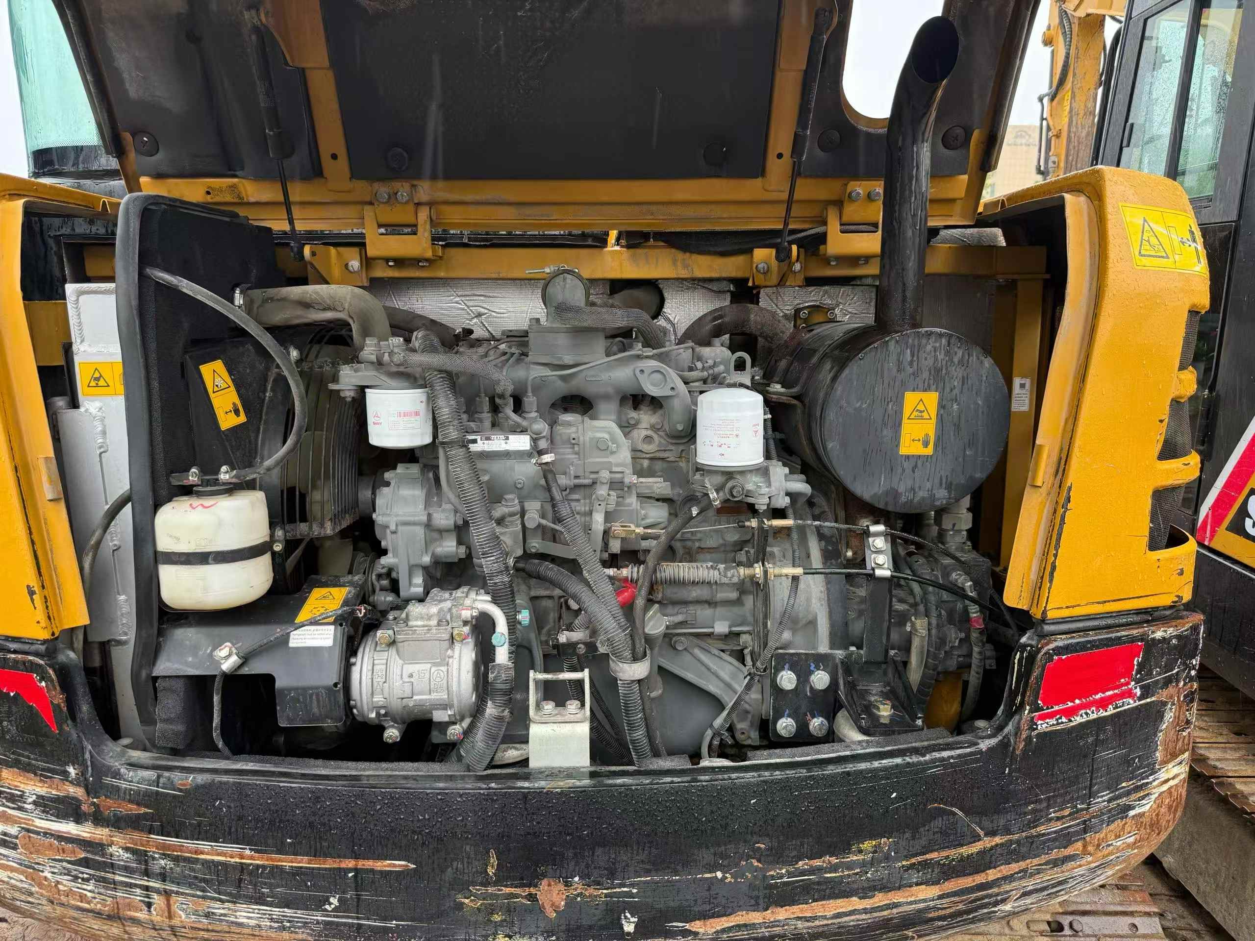 Buy Sany SY55 Used Excavator / 6