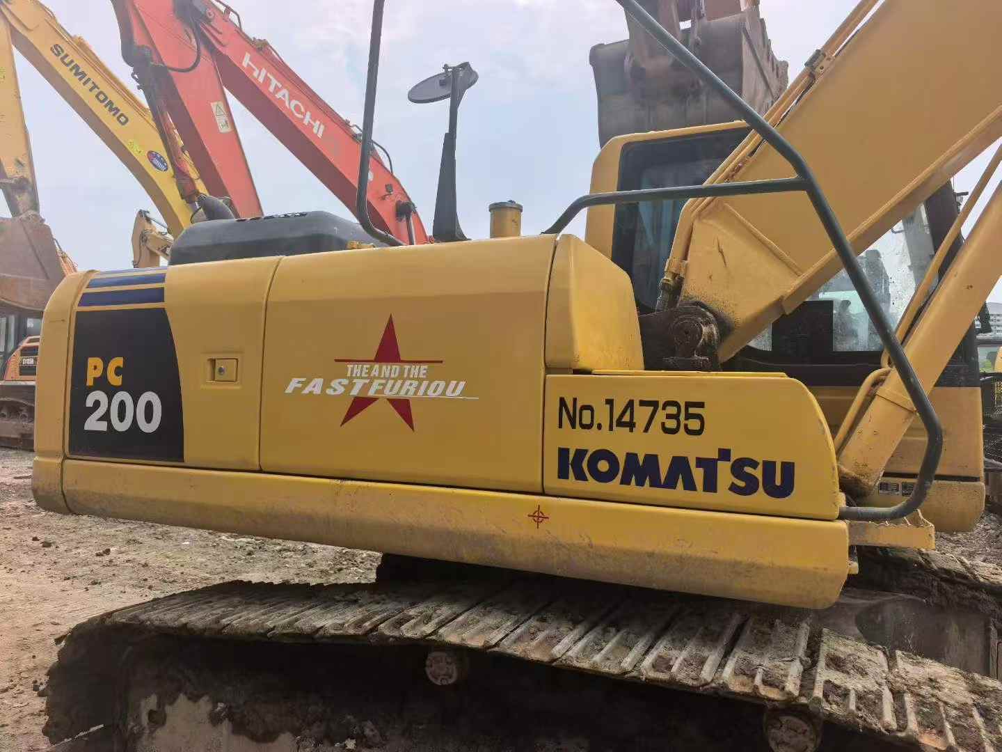 Buy Komatsu PC200 Used Excavator / 6