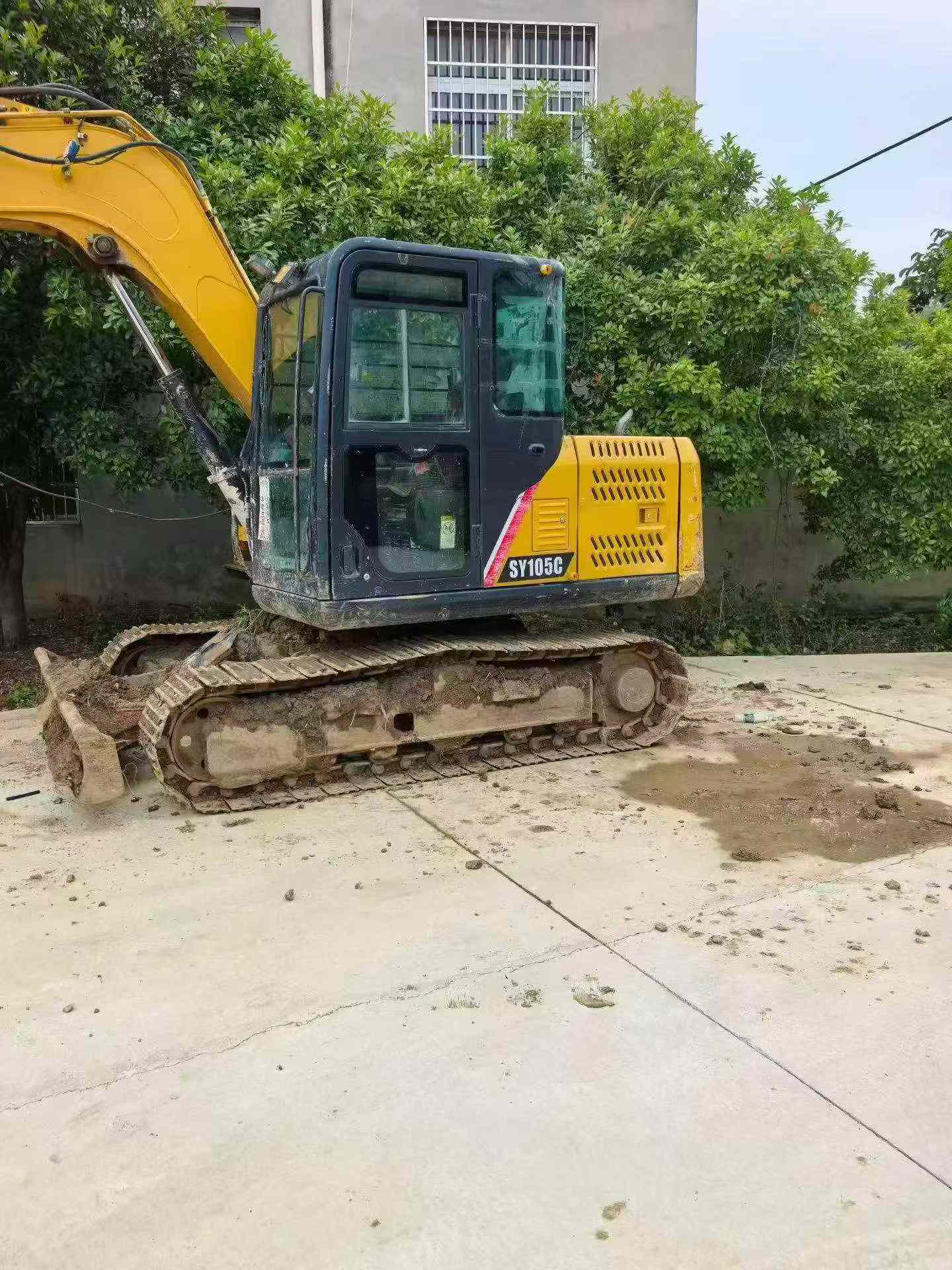 Buy Sany SY95C Used Excavator / 6