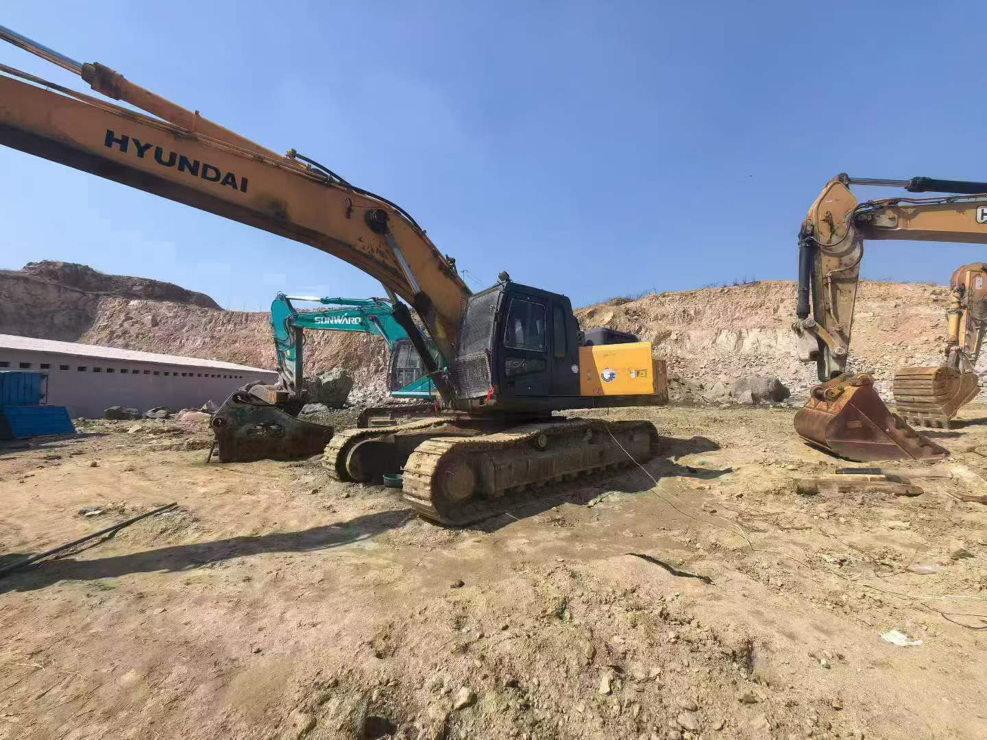 Buy Hyundai R455LC-7 Used Excavator / 7