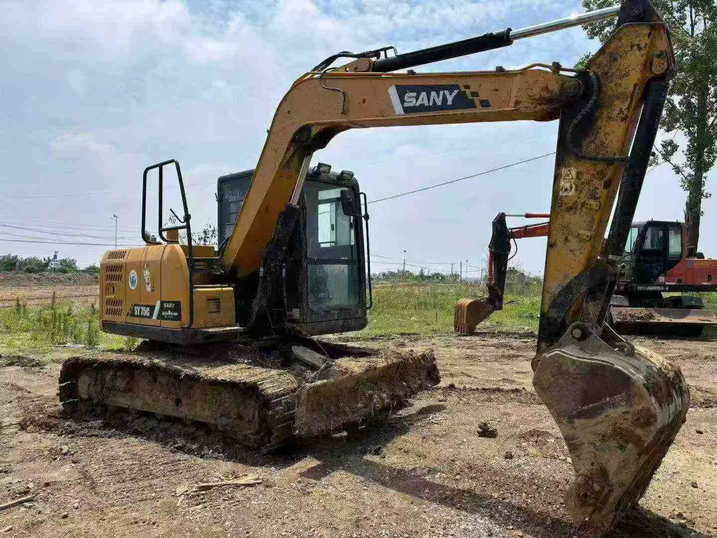 Buy Sany SY75 Used Excavator / 2