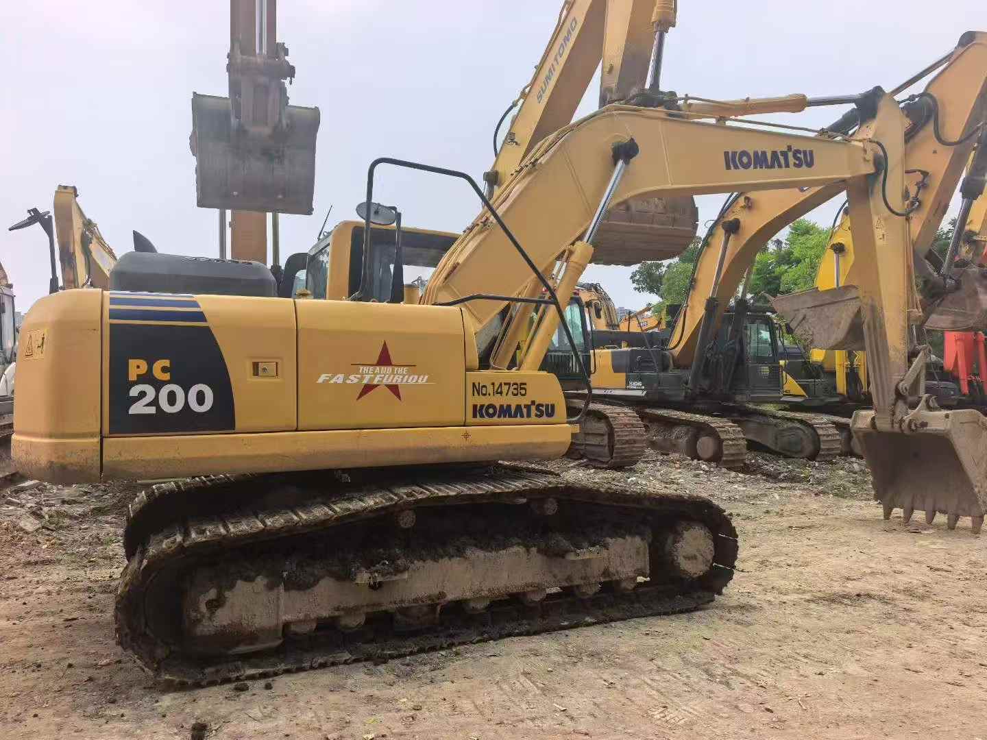 Buy Komatsu PC200 Used Excavator / 5