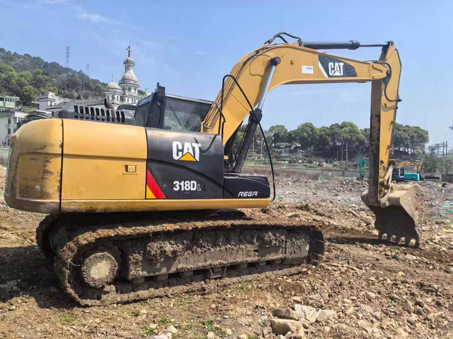 Buy Caterpillar M318 Used Excavator / 6