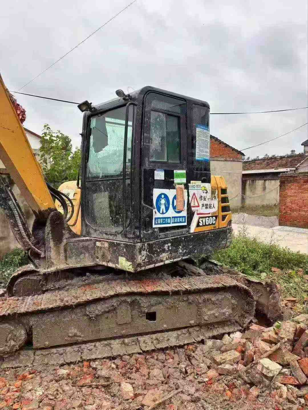 Buy Sany SY60 Used Excavator / 3
