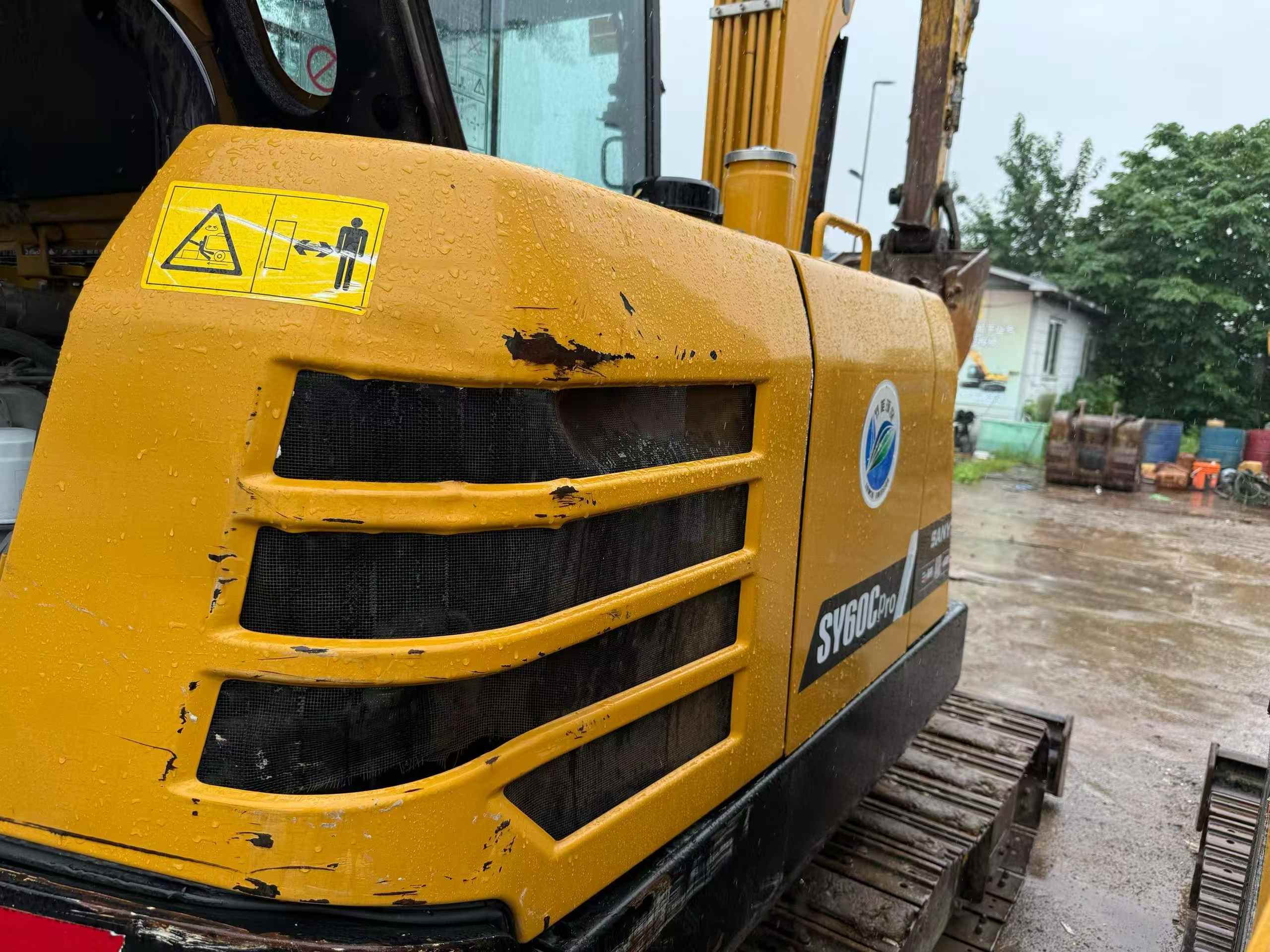 Buy Sany SY55 Used Excavator / 9