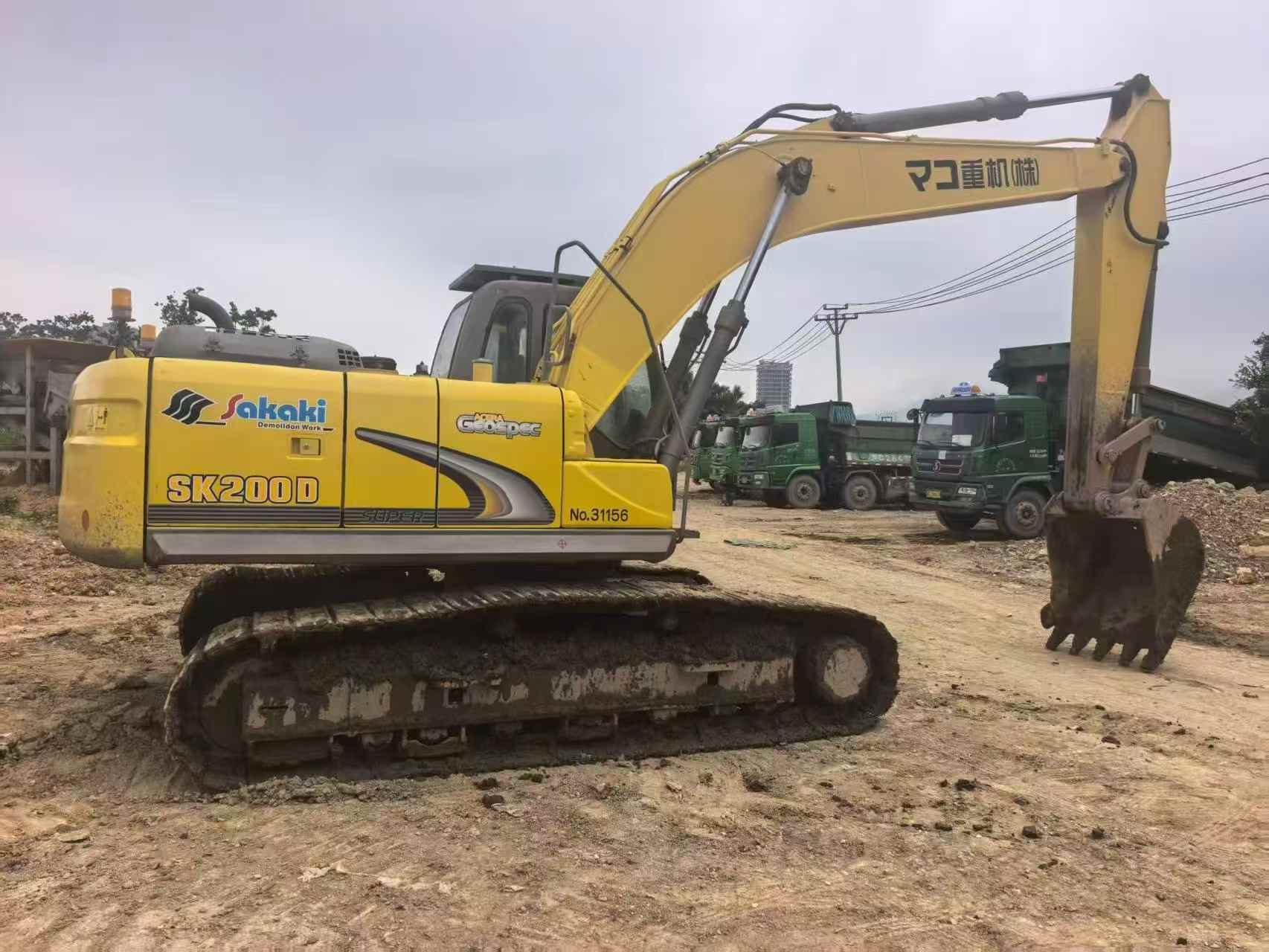 Buy Kobelco SK200-2 Used Excavator / 3