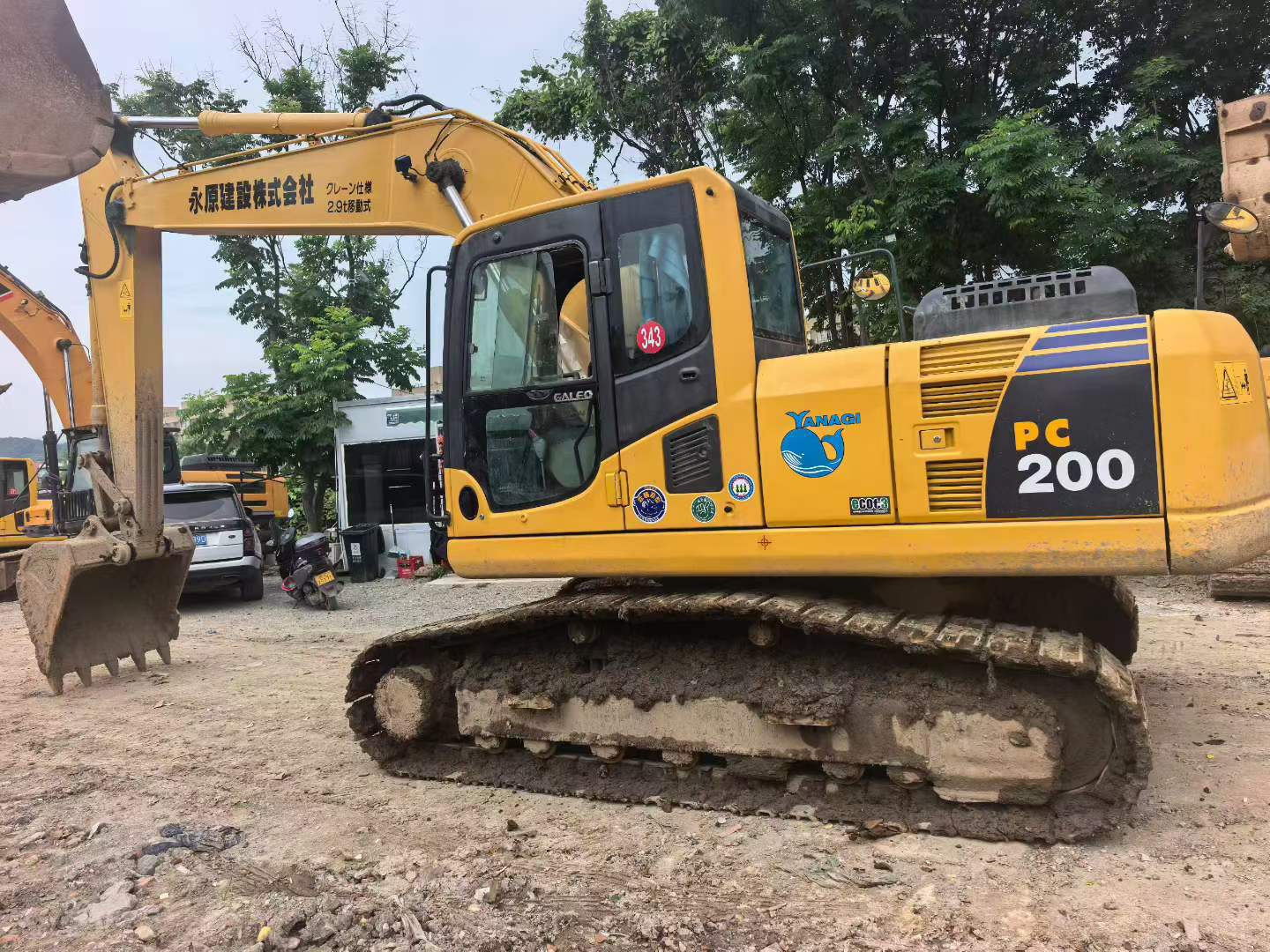 Buy Komatsu PC200 Used Excavator / 4