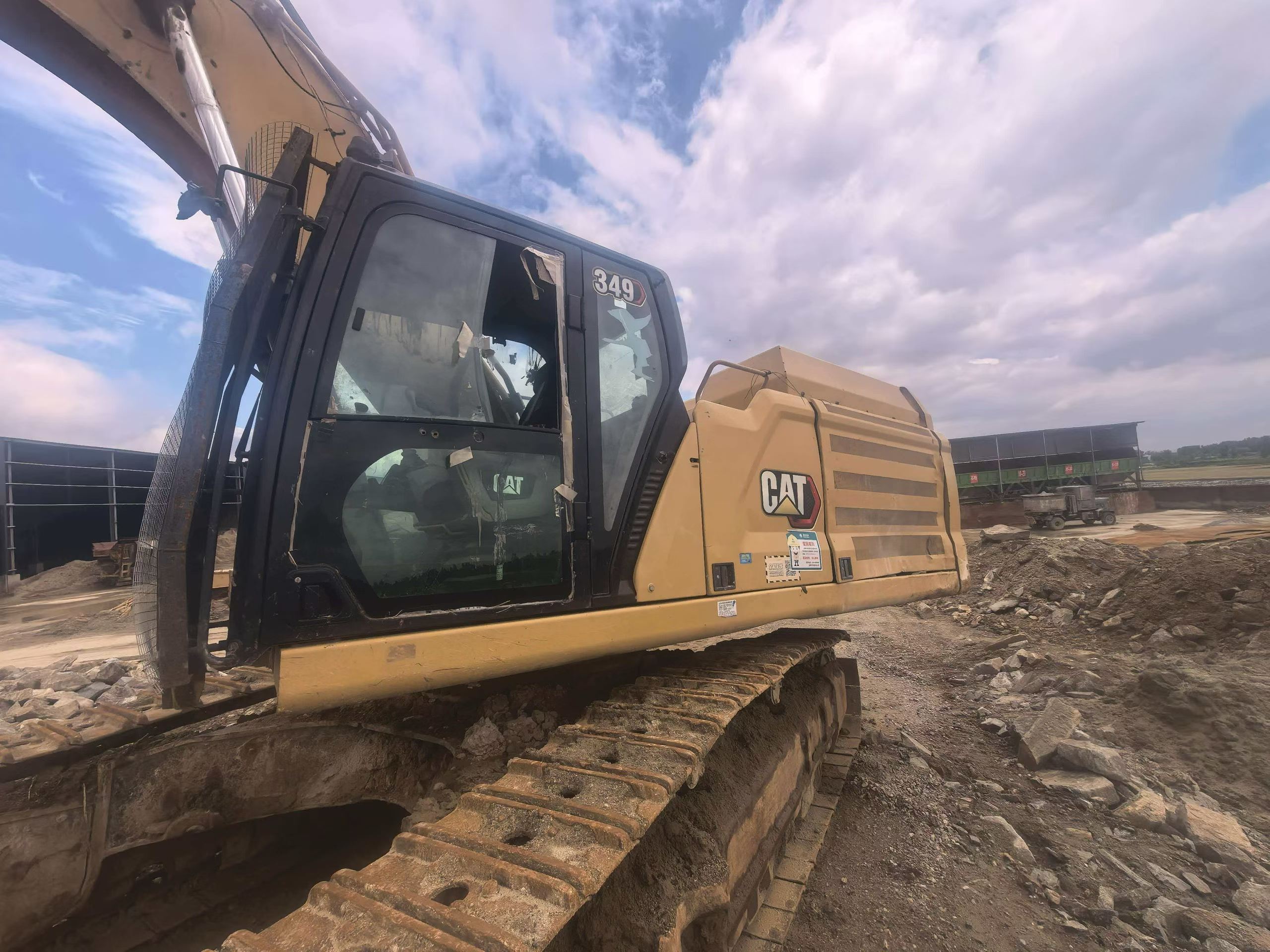 Buy Caterpillar 349E Used Excavator / 3