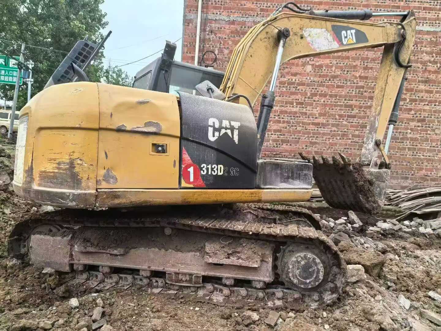 Buy Caterpillar 313D Used Excavator / 3