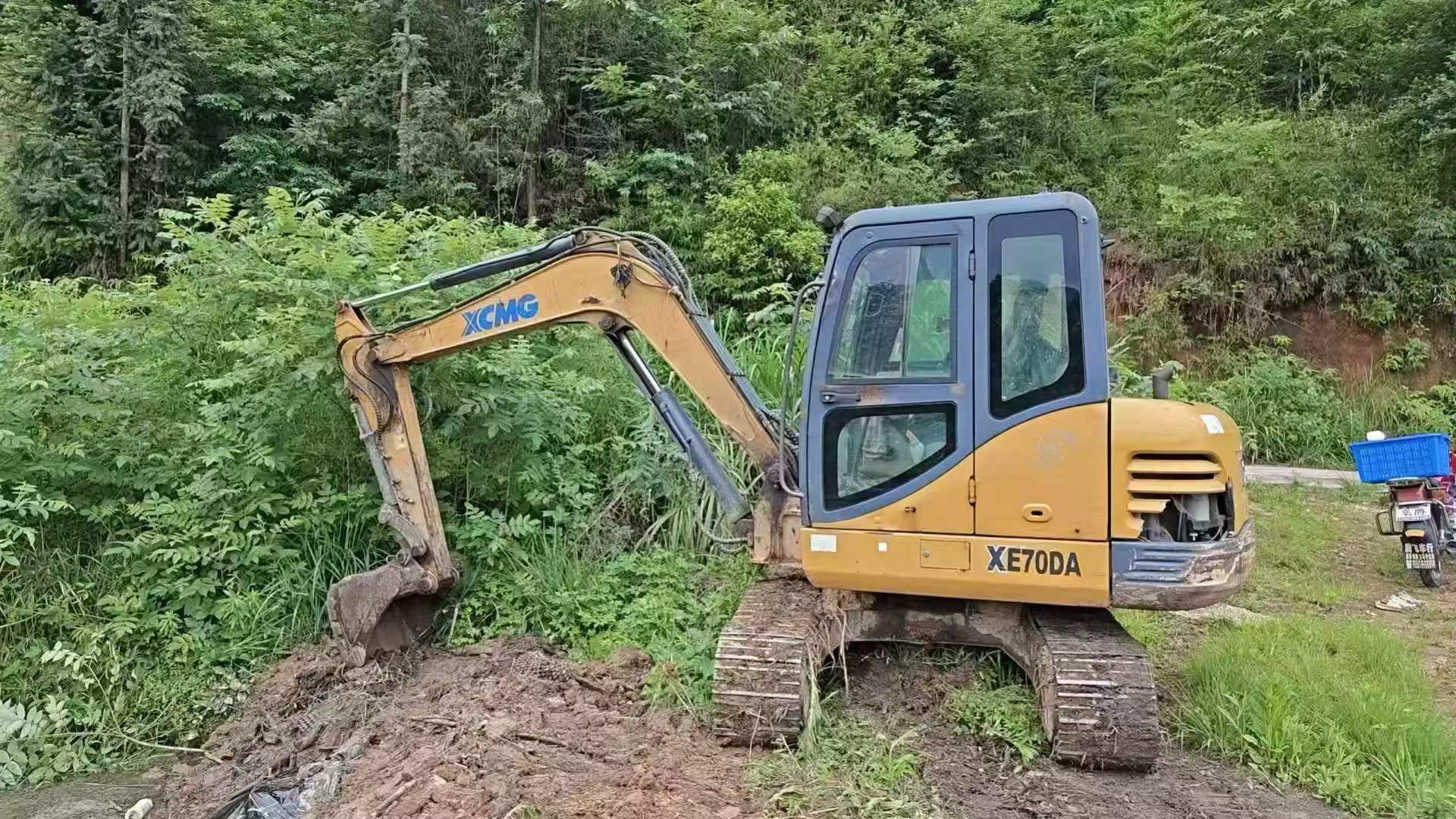 Buy XCMG XE55D Used Excavator / 7