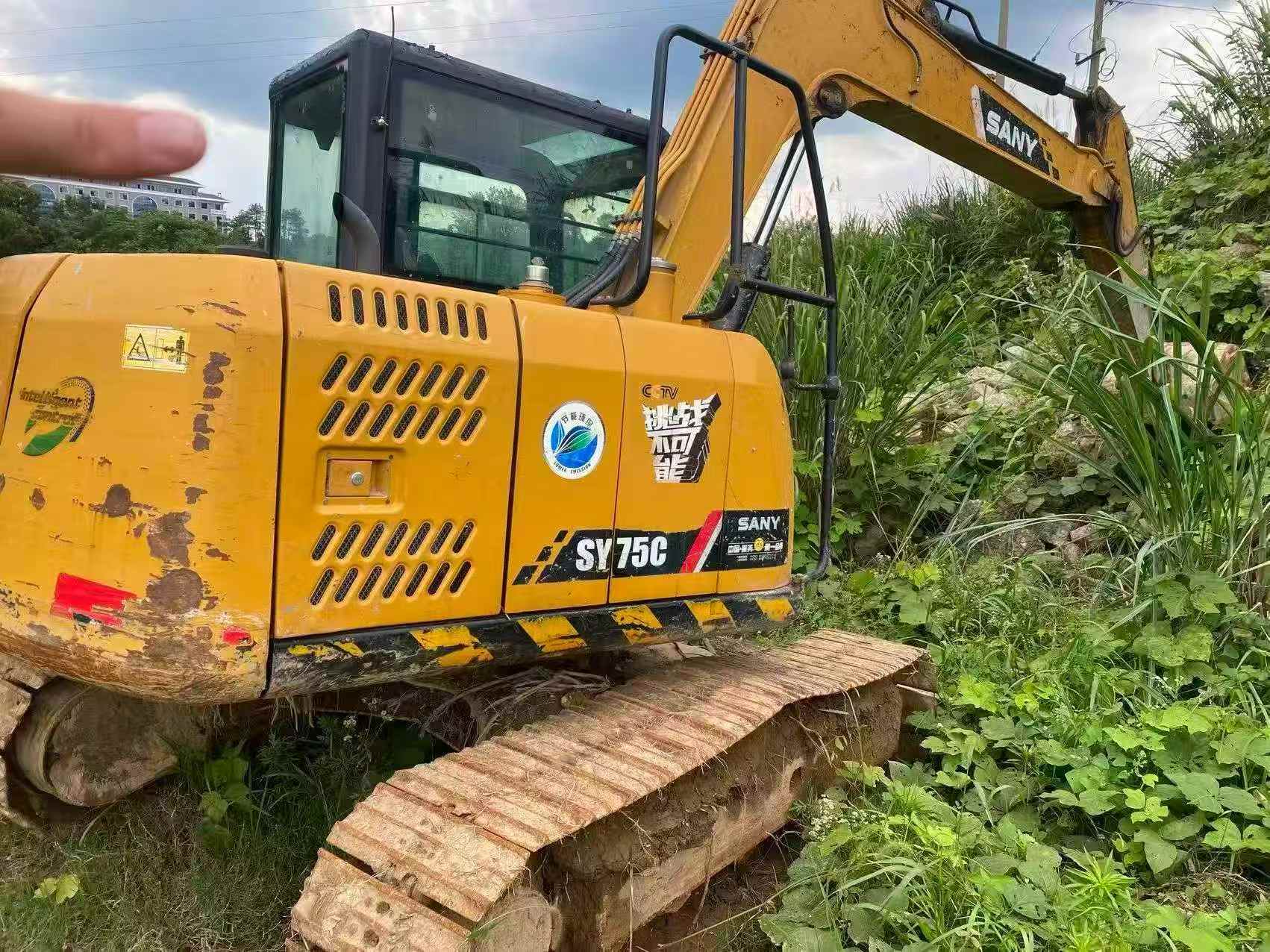 Buy Sany SY75 Used Excavator / 3