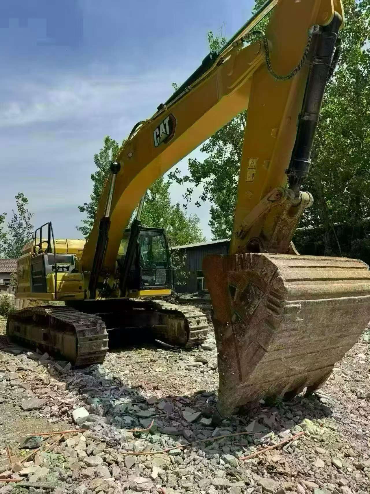Buy Caterpillar 349E Used Excavator / 8