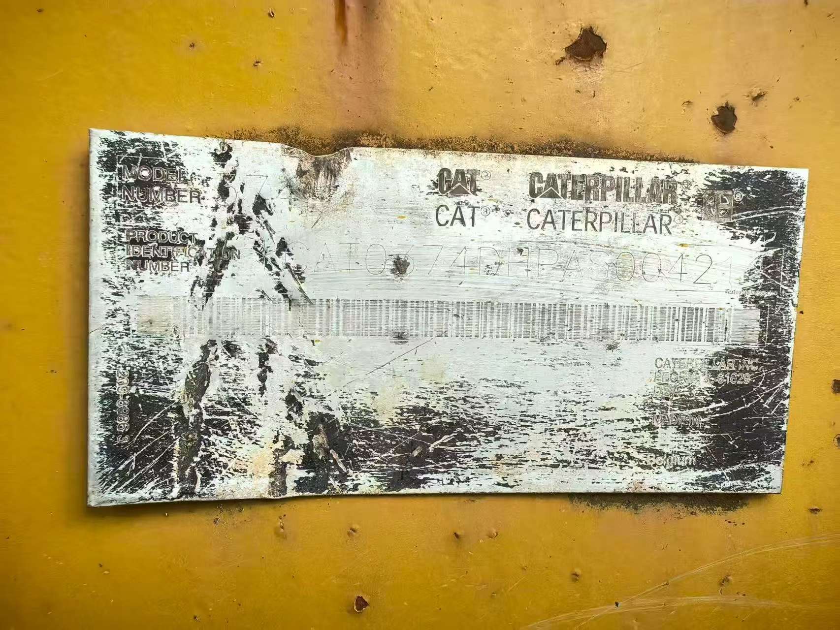 Buy Caterpillar 374D Used Excavator / 8