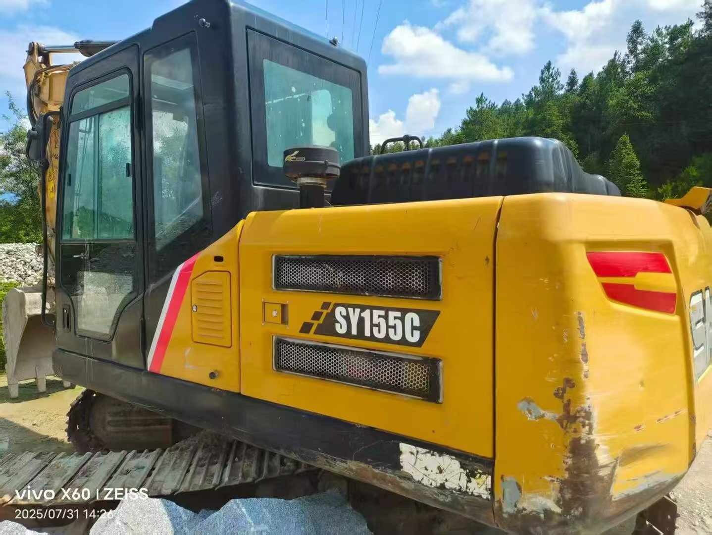 Buy Sany SY135 Used Excavator / 2