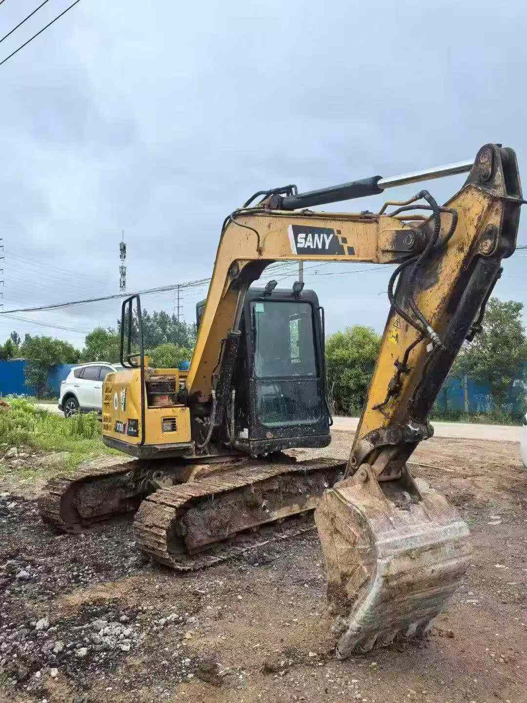 Buy Sany SY75 Used Excavator / 4
