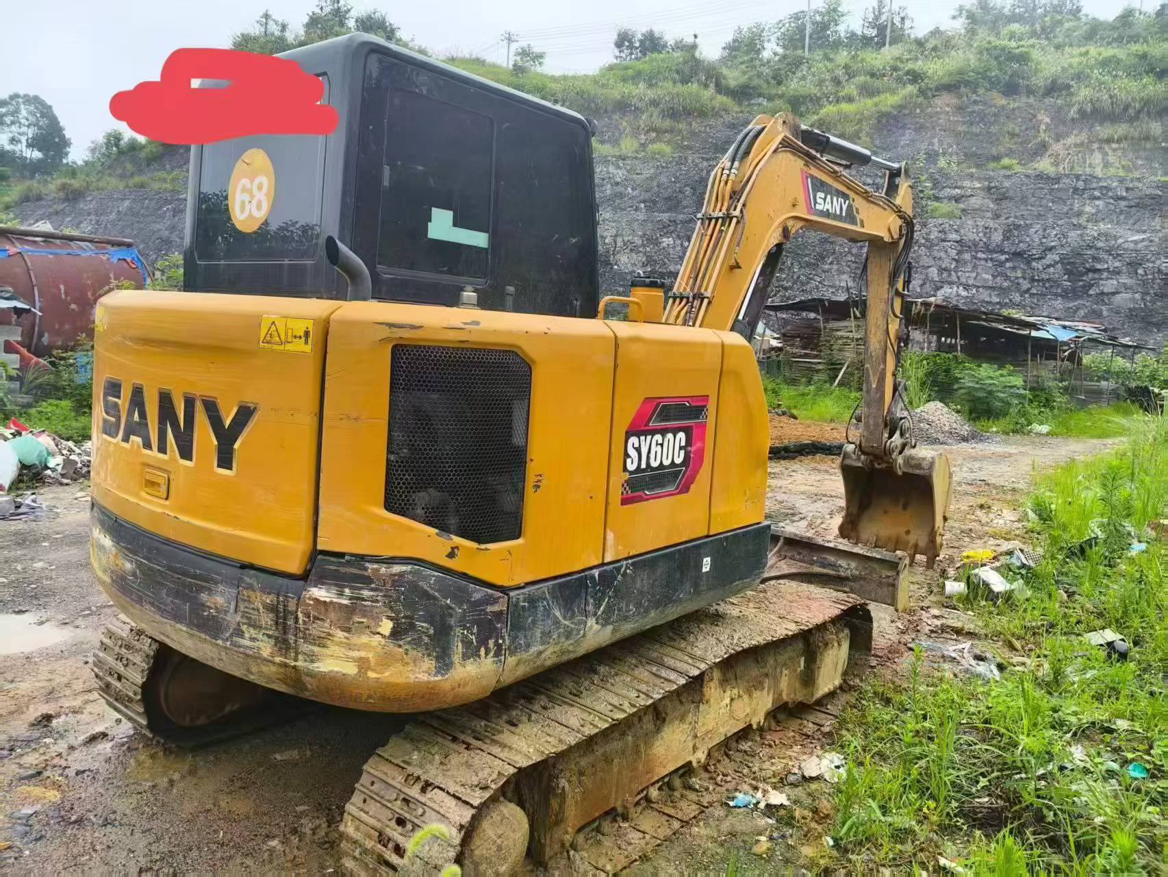 Buy Sany SY60 Used Excavator / 5