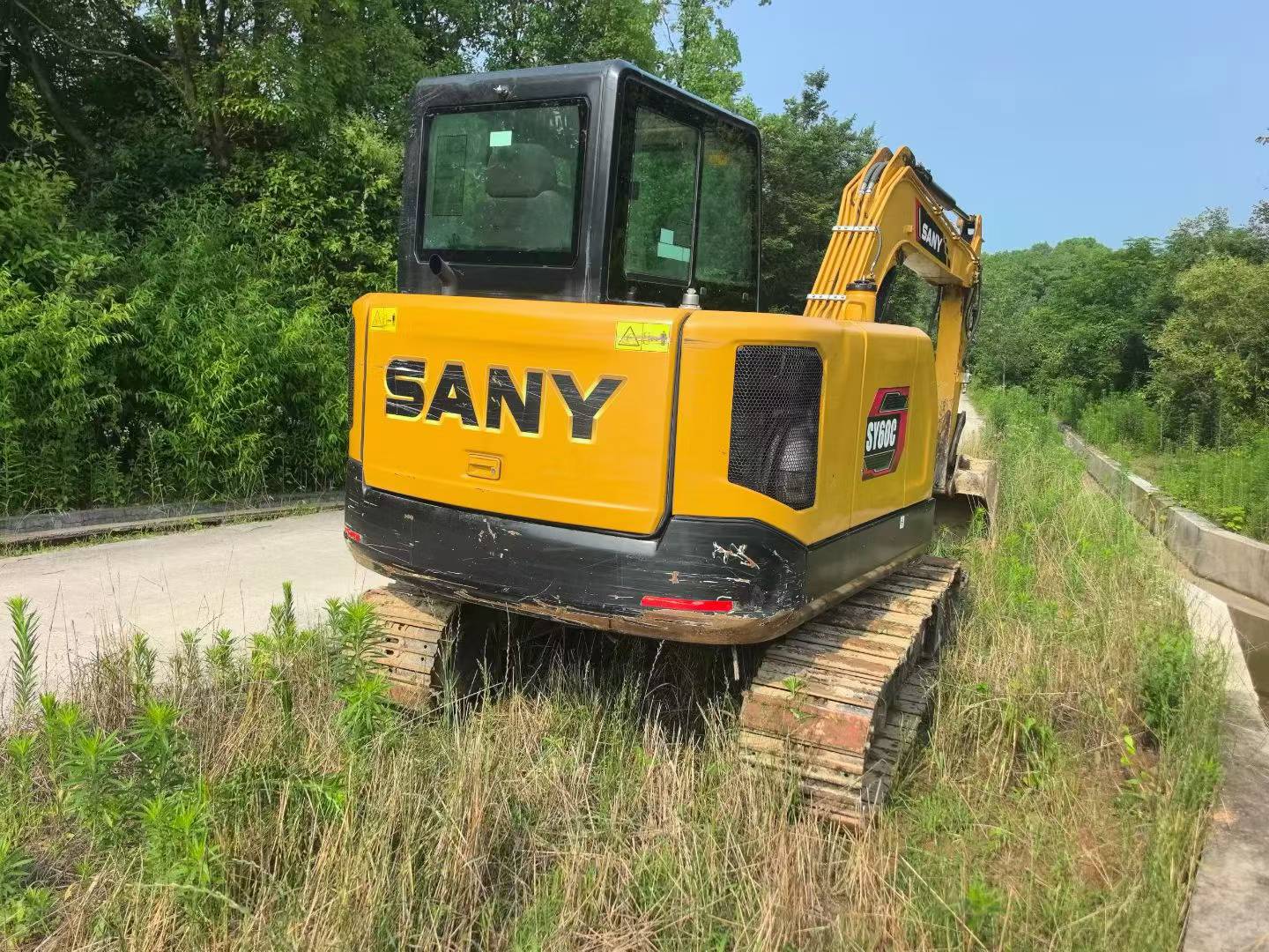 Buy Sany SY55 Used Excavator / 2