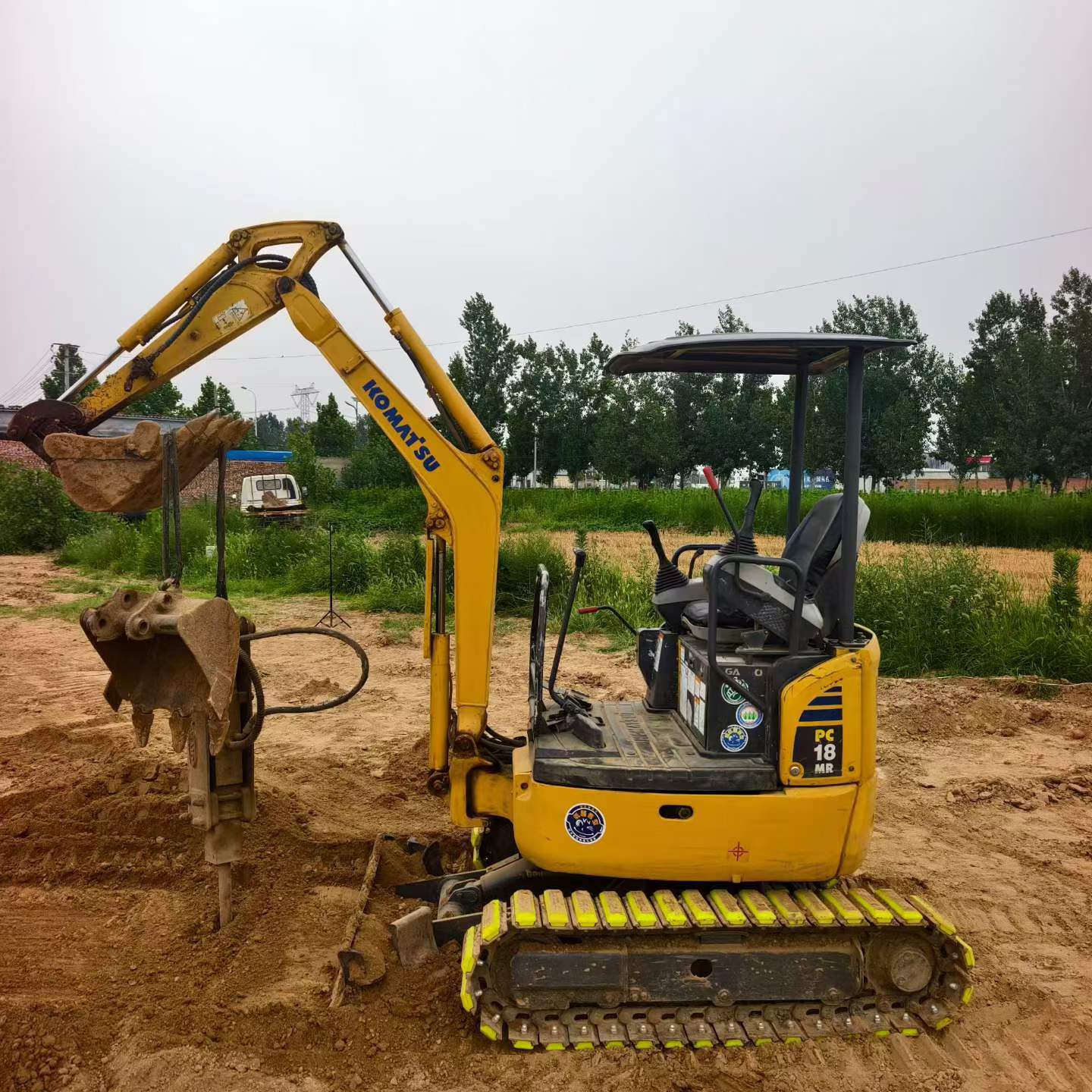 Buy Komatsu PC18MR-2 Used Excavator / 2