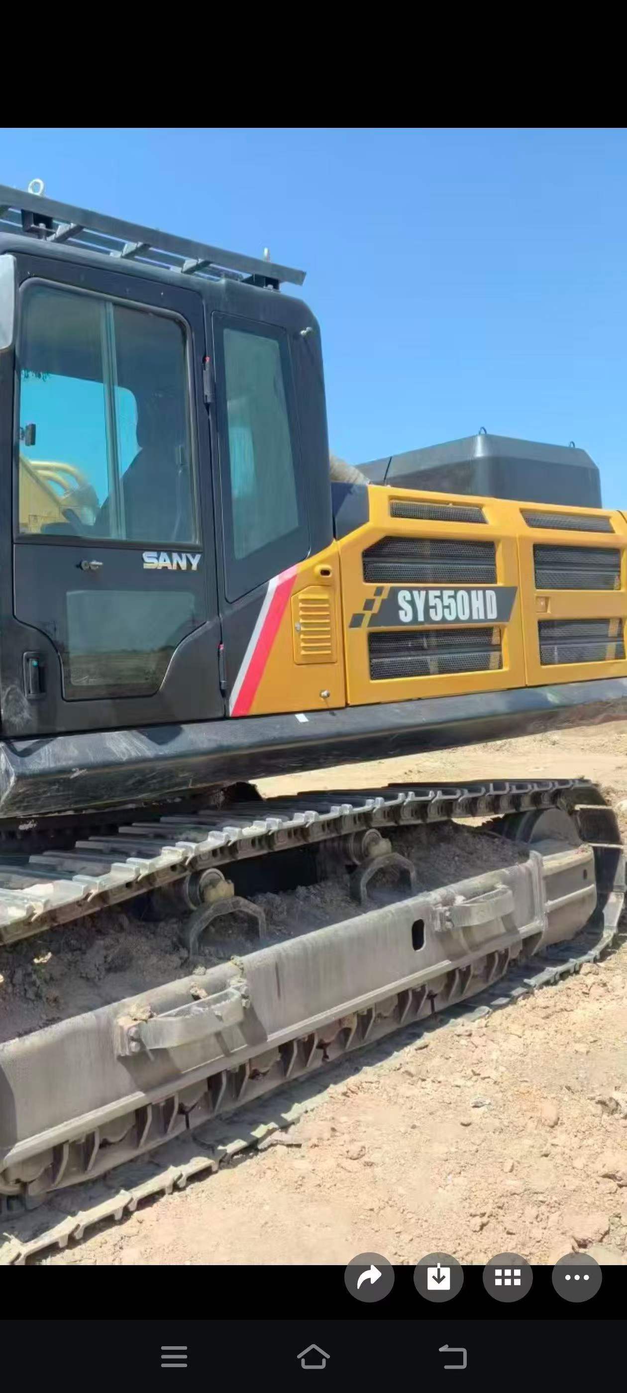 Buy Sany SY550H Used Excavator / 2