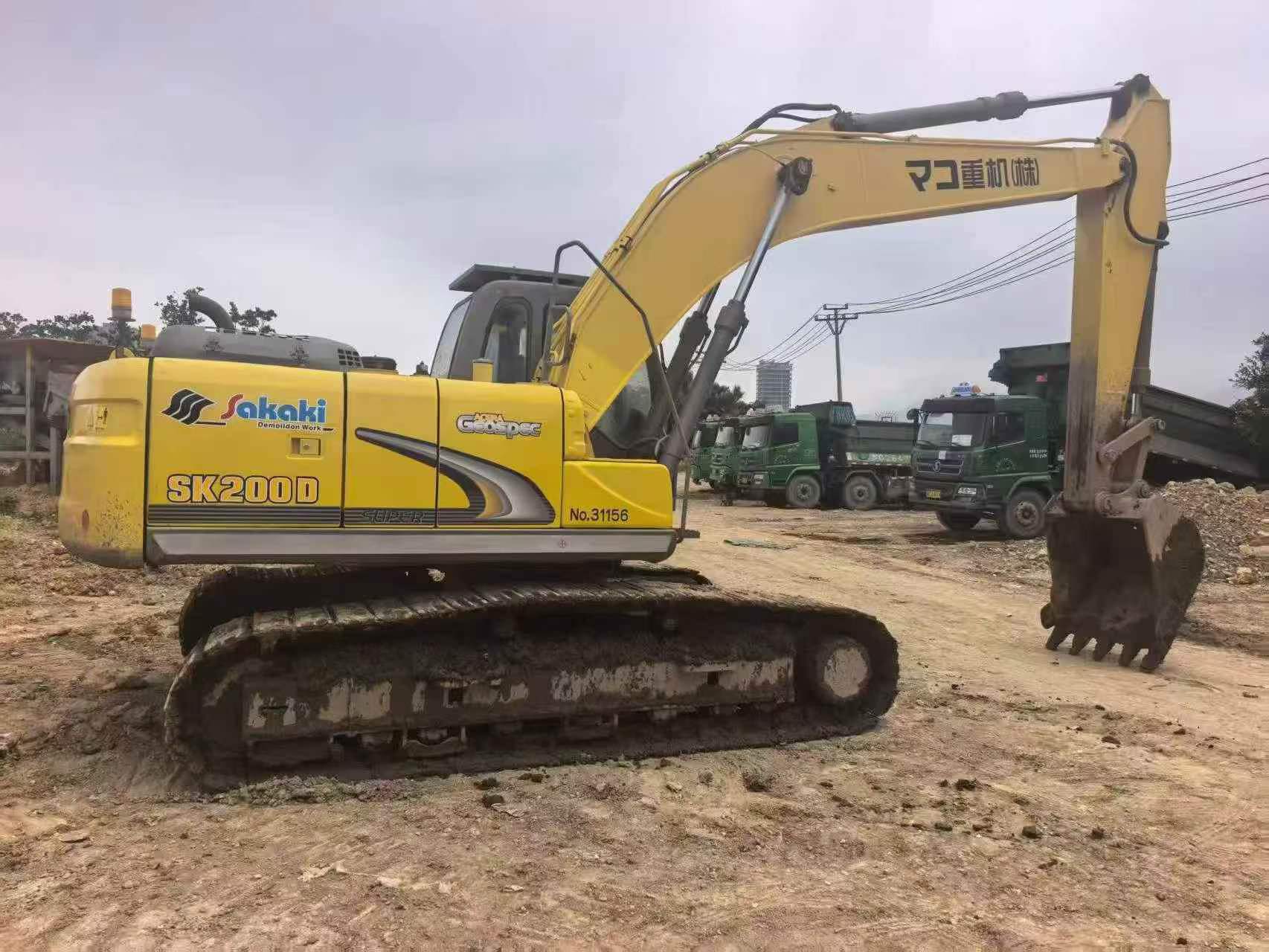 Buy Kobelco SK200-2 Used Excavator / 6