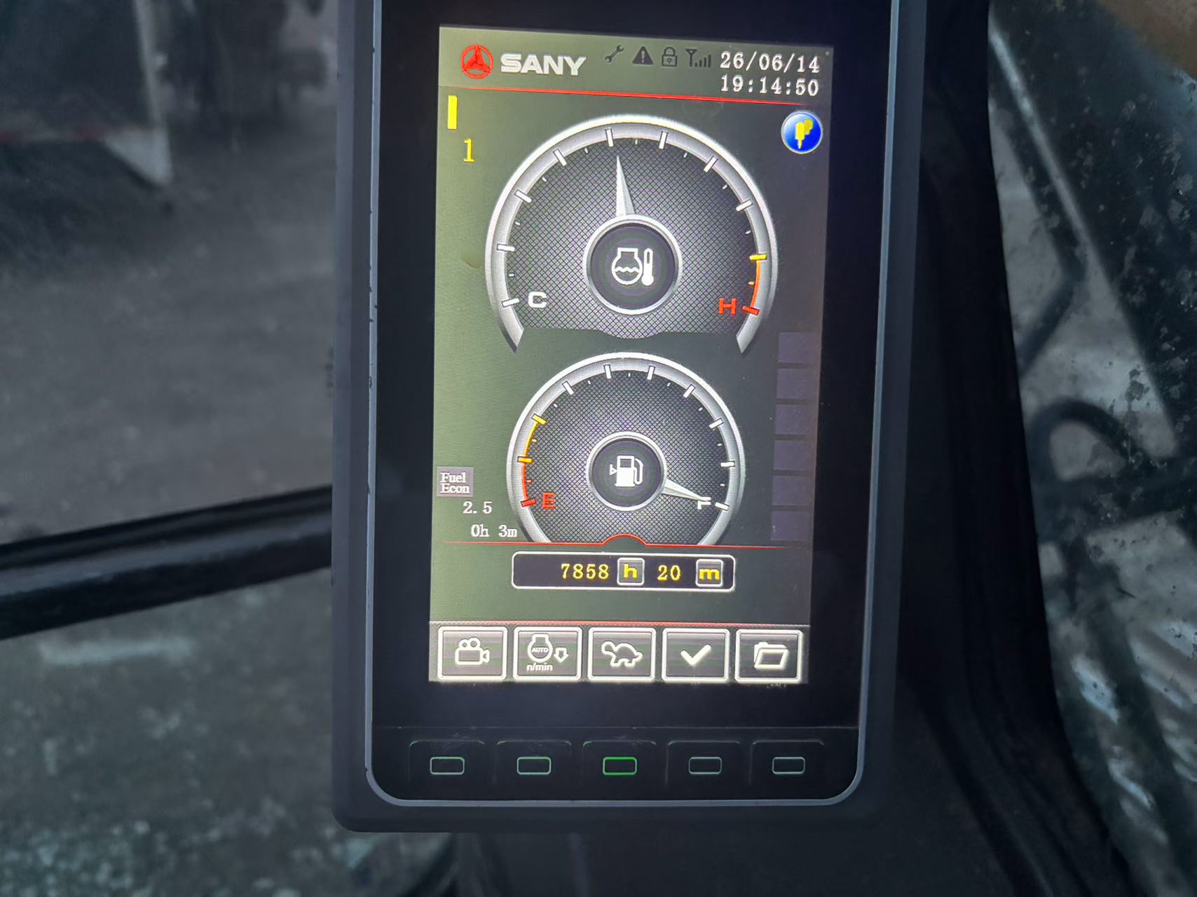 Buy Sany SY375H Used Excavator / 6