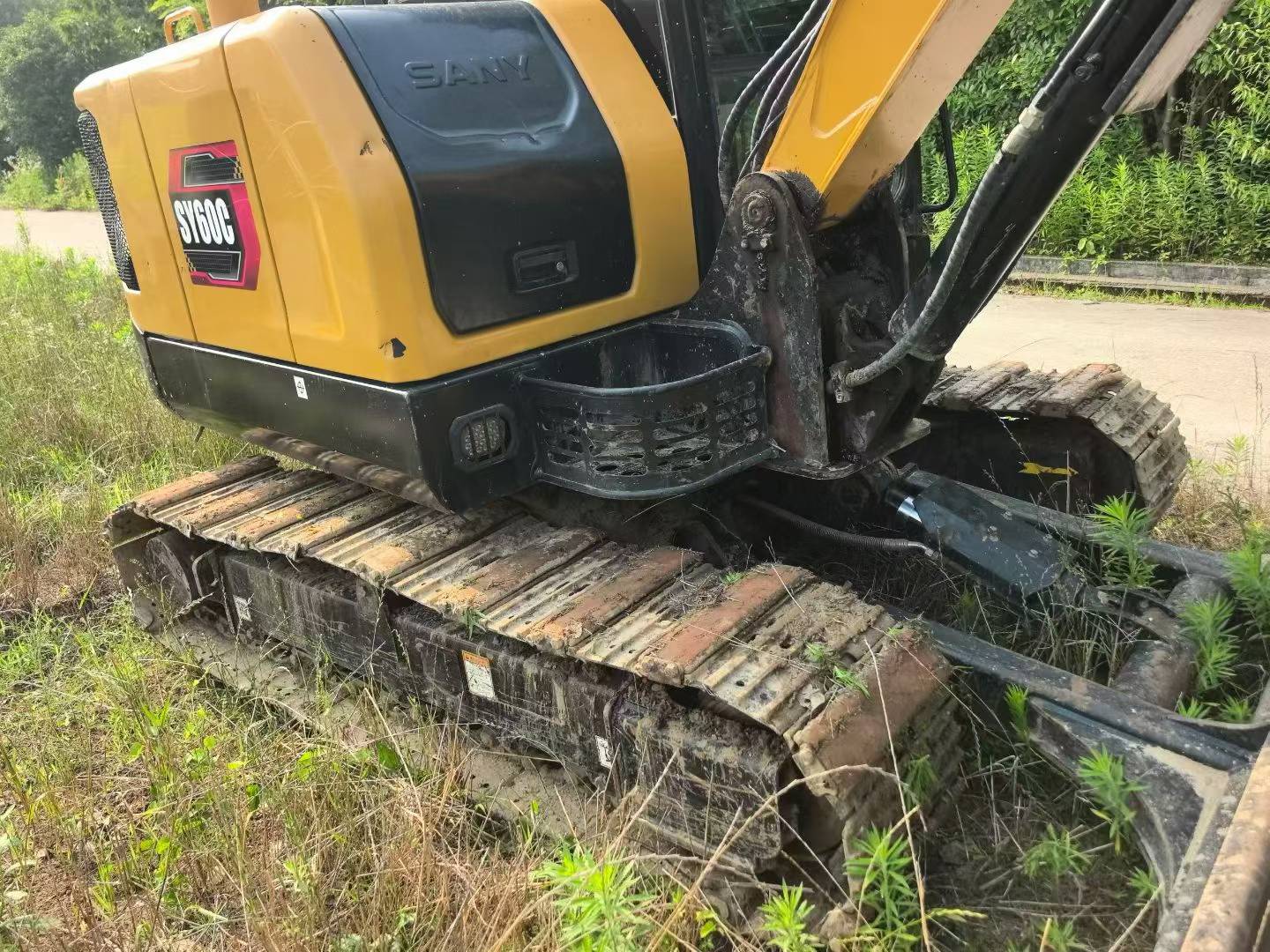 Buy Sany SY55 Used Excavator / 4