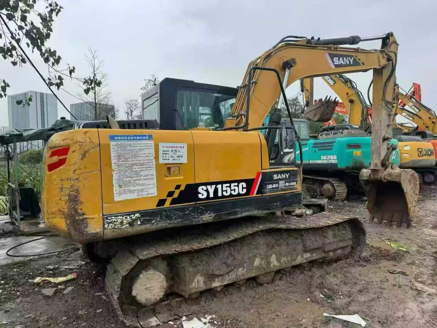 Buy Sany SY135 Used Excavator / 2