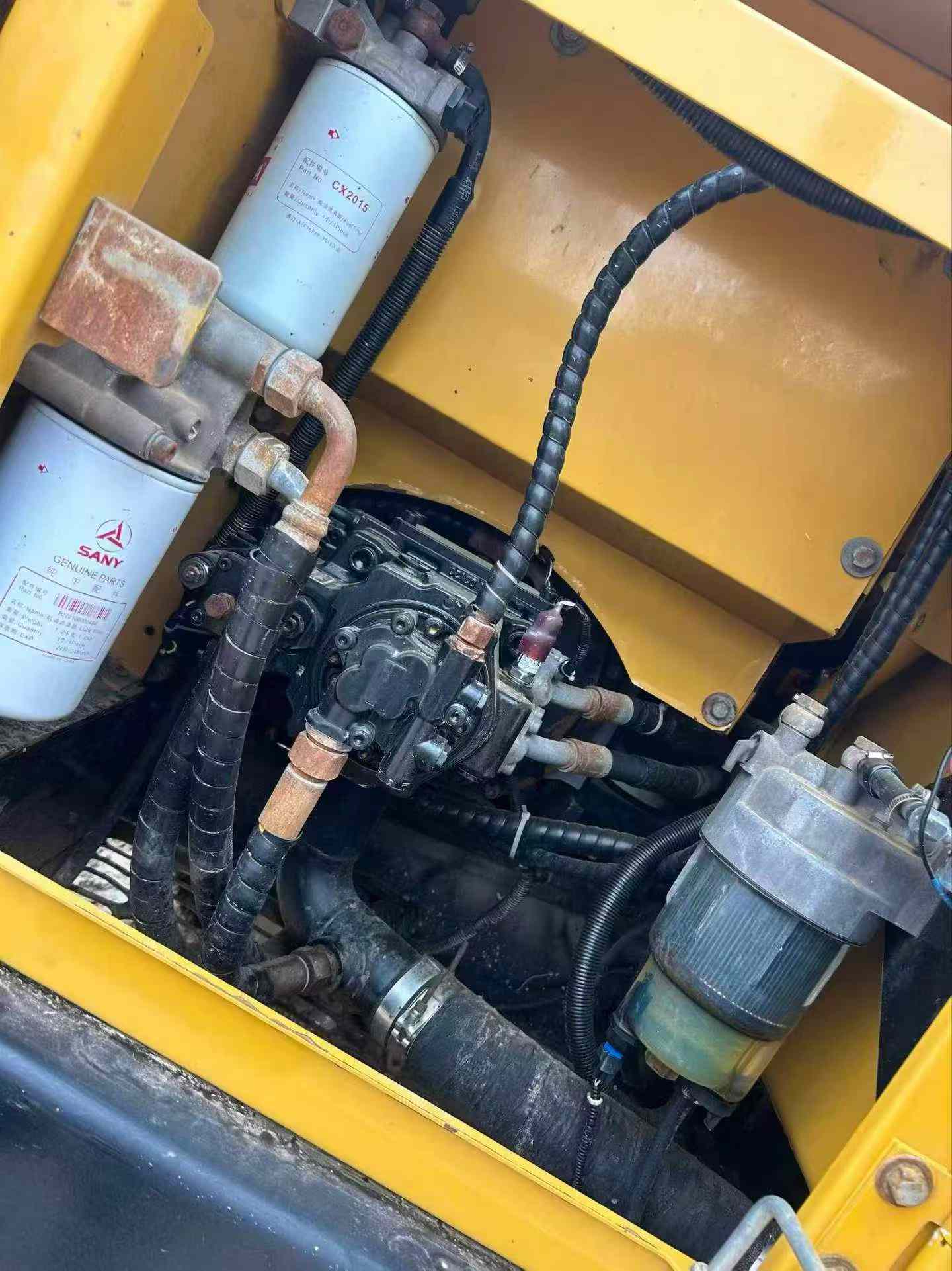 Buy Sany SY135 Used Excavator / 8